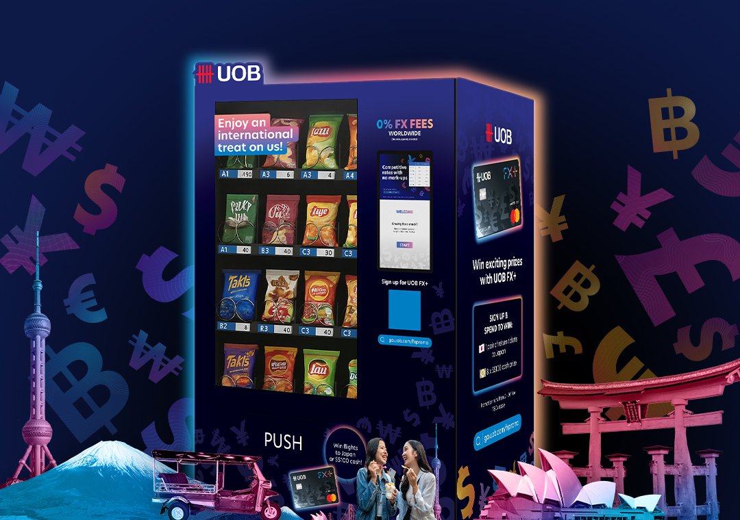 Taste the World with UOB FX+
