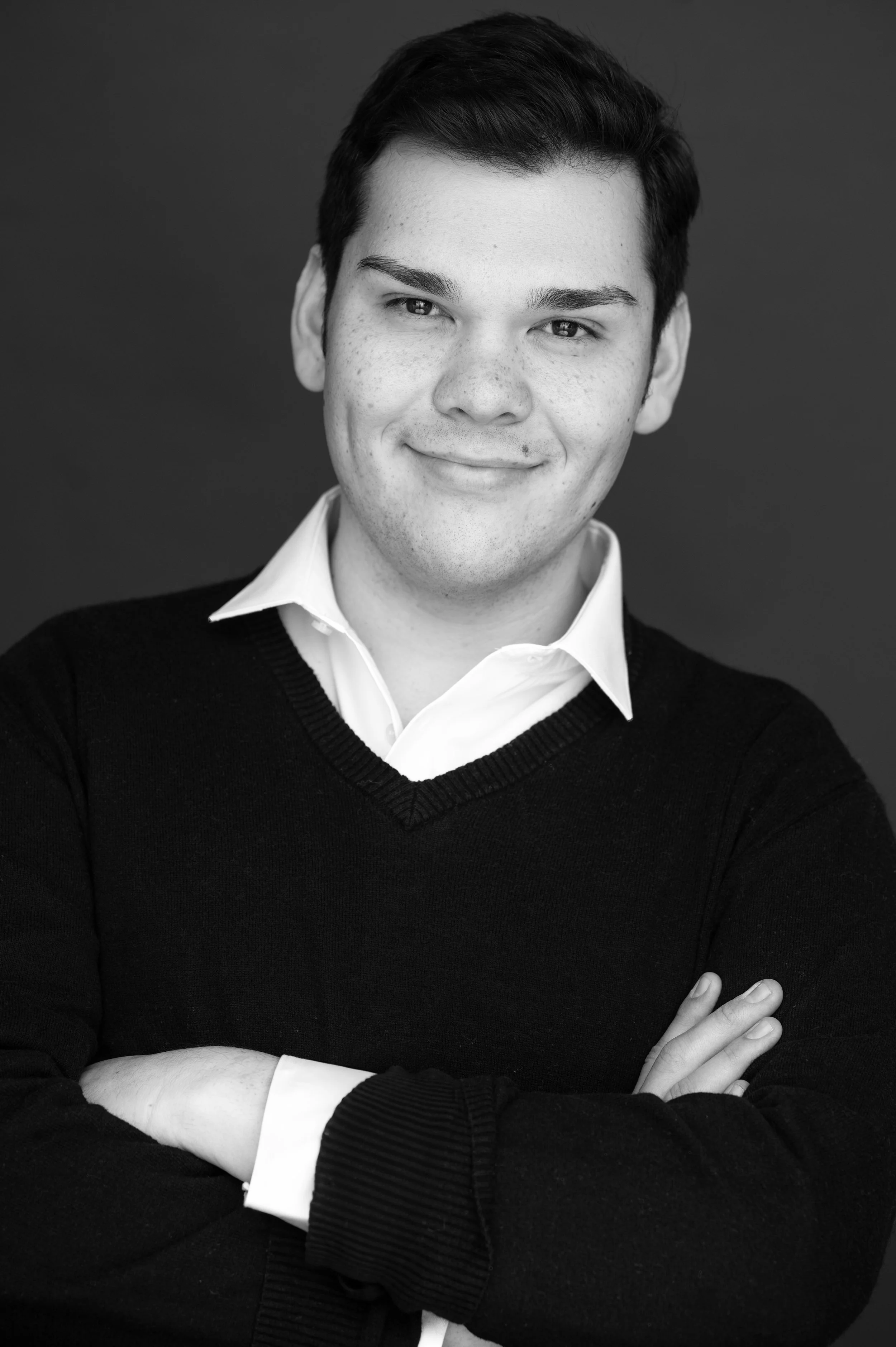 Asa Ambrose, baritone, headshot.
