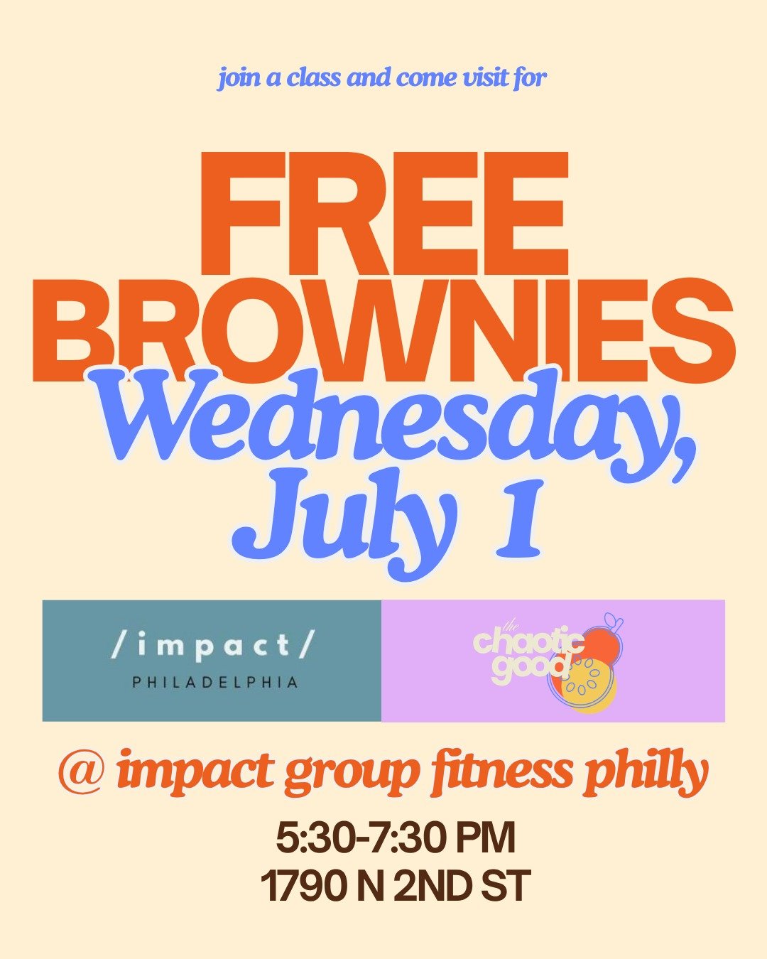 Looking for a hump day dessert that won't ruin your diet plans? 👀🍫

Head to @impactgroupfitness_philly on Wednesday for a workout and stay for complimentary samples from us!

#phillybusinessowners #phillybusinesses #phillysmallbusinesses #phillyeve