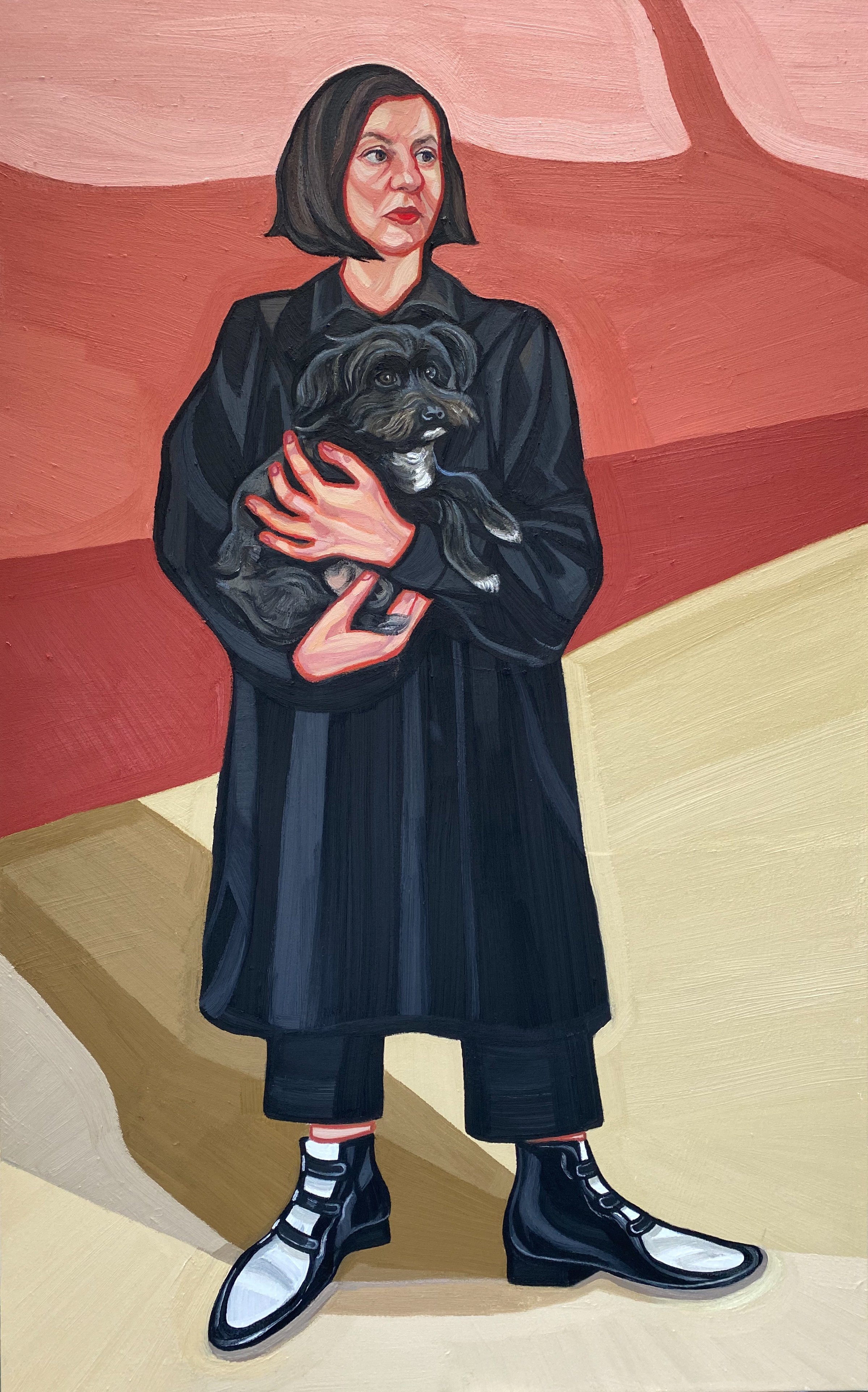 Pamela Hornik, Art Collector, and Teddy
