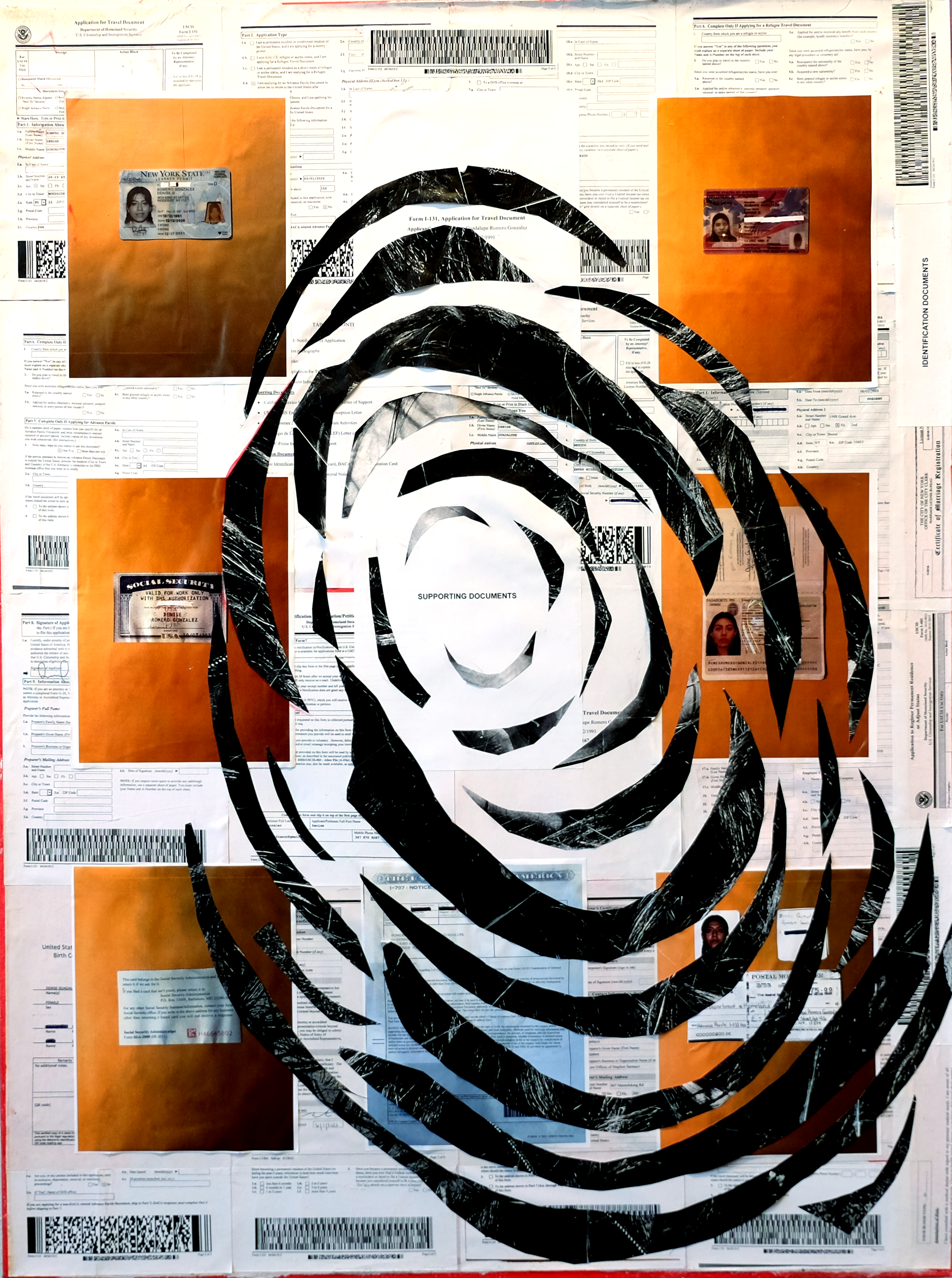Biometrics, Lupita Romero,  Mixed Media, 36in x 48in.png