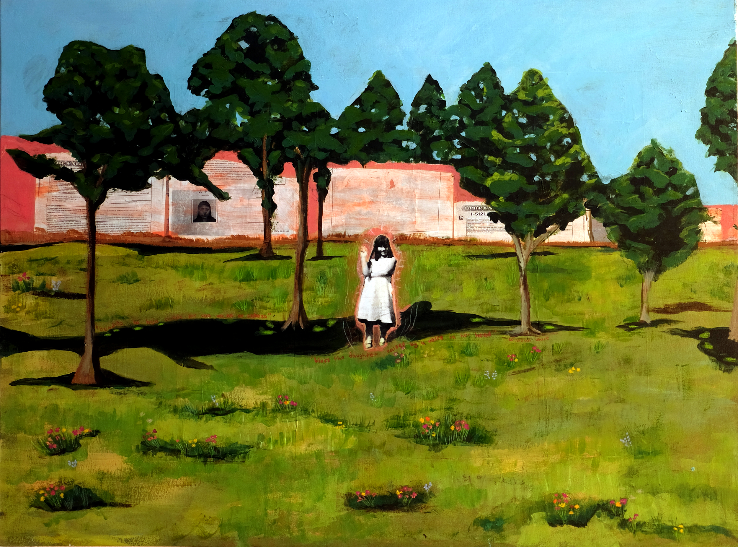 Bless the Daughter, Lupita Romero, Mixed Media, 36in x 48in.png