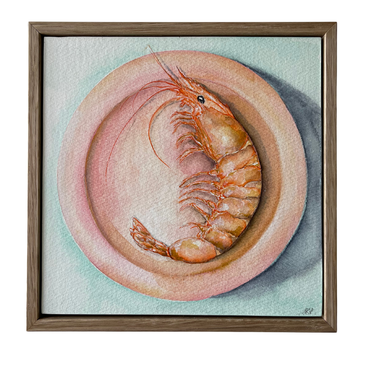 Christmas Lunch 
Watercolour on paper 
20cm x 20cm 
2025 