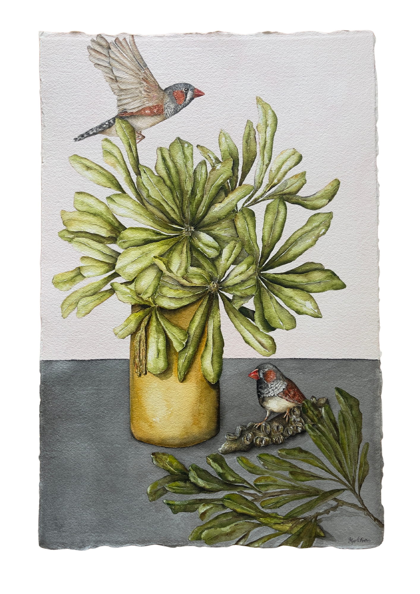 The Forgotten 
Watercolour on paper
35 x 45 cm 
2025 