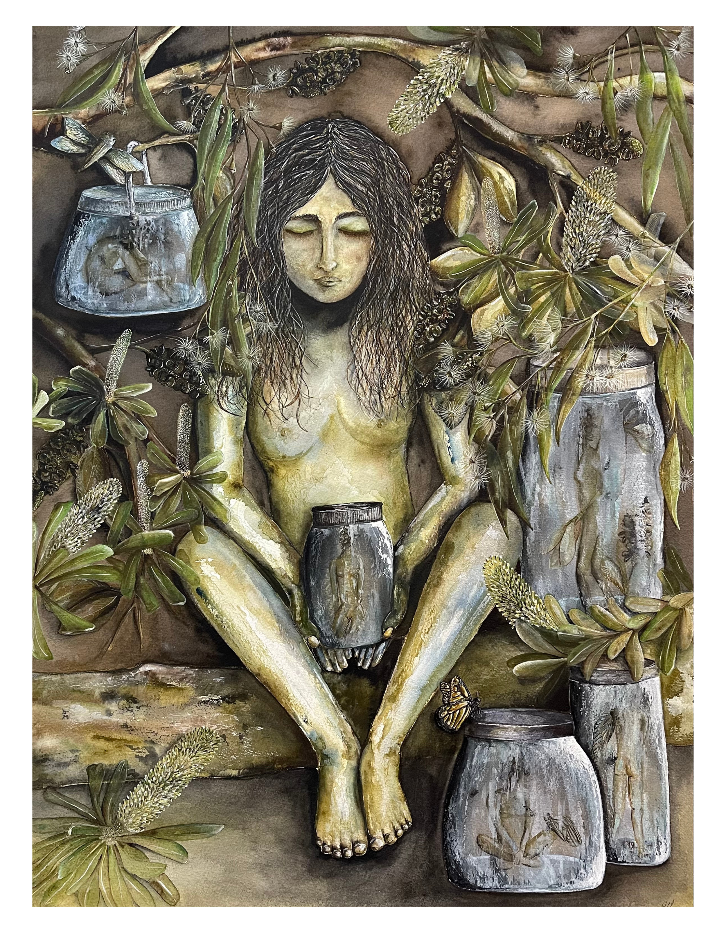 "The Conflict"
Watercolour on paper
70cm x 90 cm
2025.