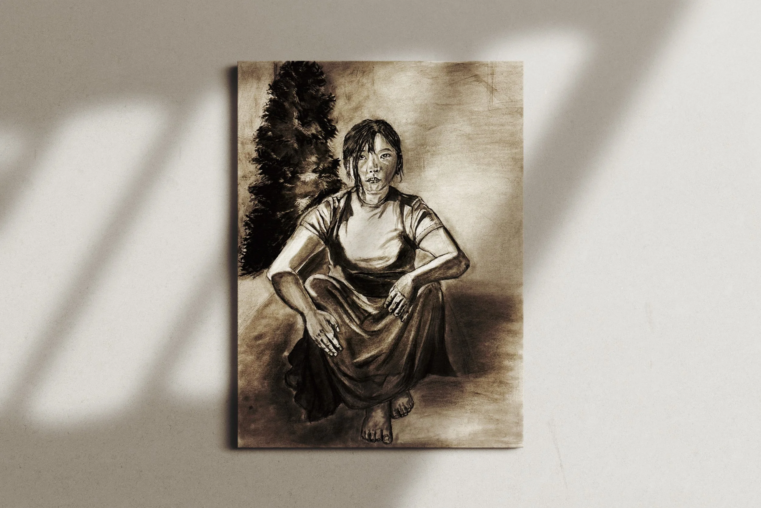 Life Drawing in Charcoals