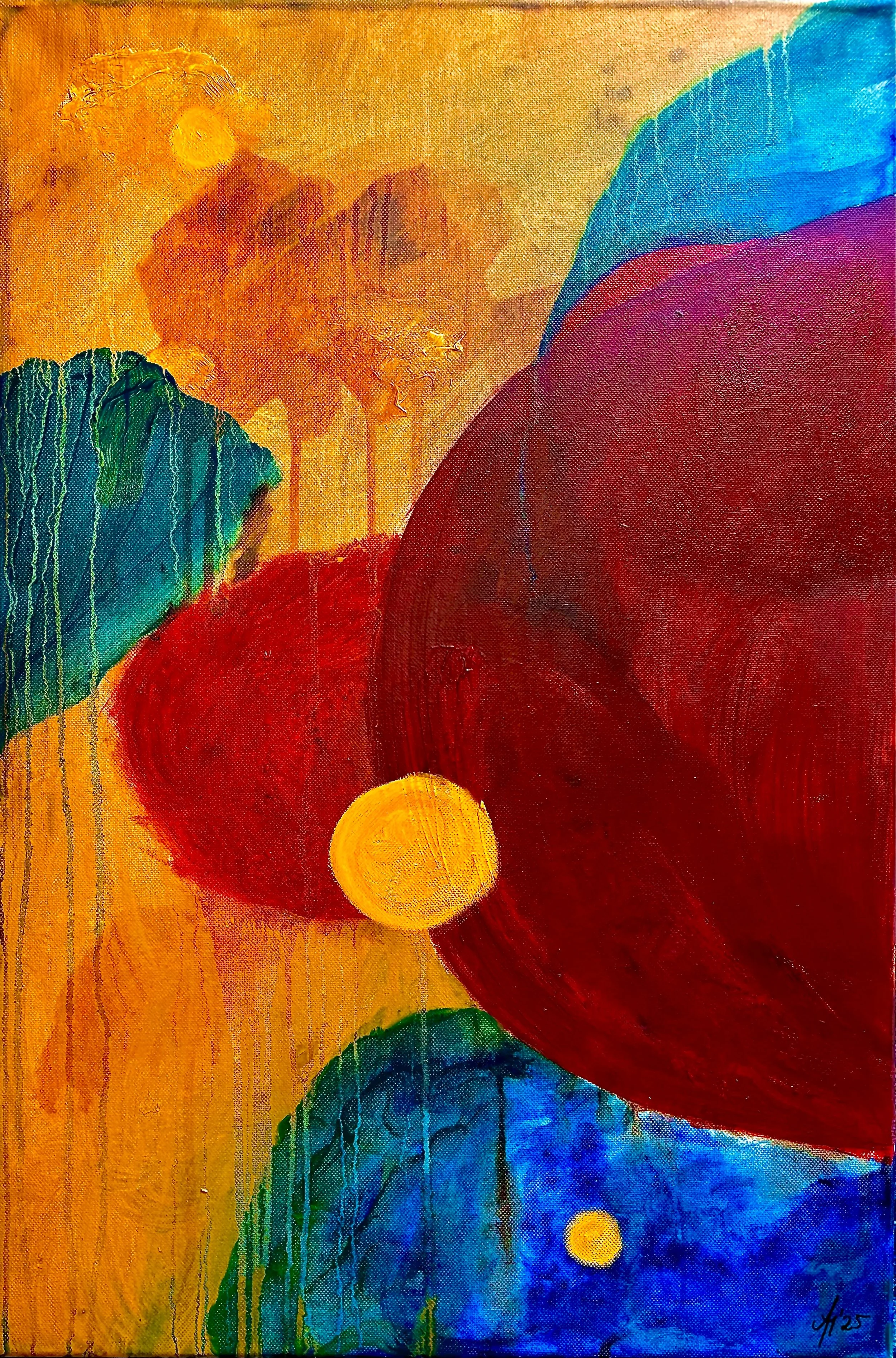 „Almost Nothing, Almost Everything“, 40×60cm, oil on canvas, 900 € + shipping