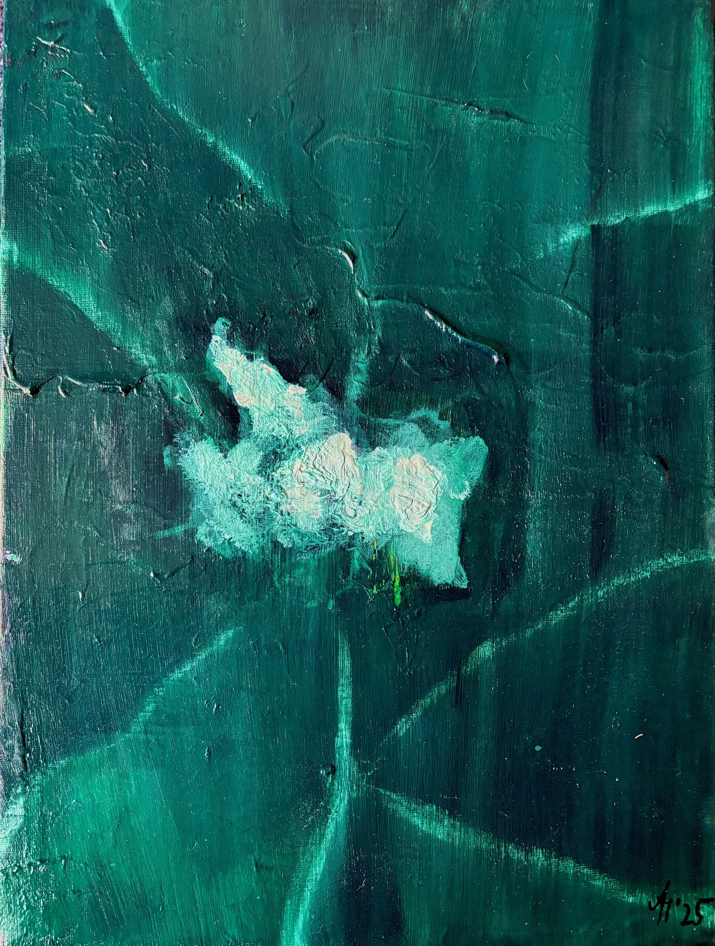 „Pieces, Yet Whole“, 30x40 cm, acrylic on canvas.