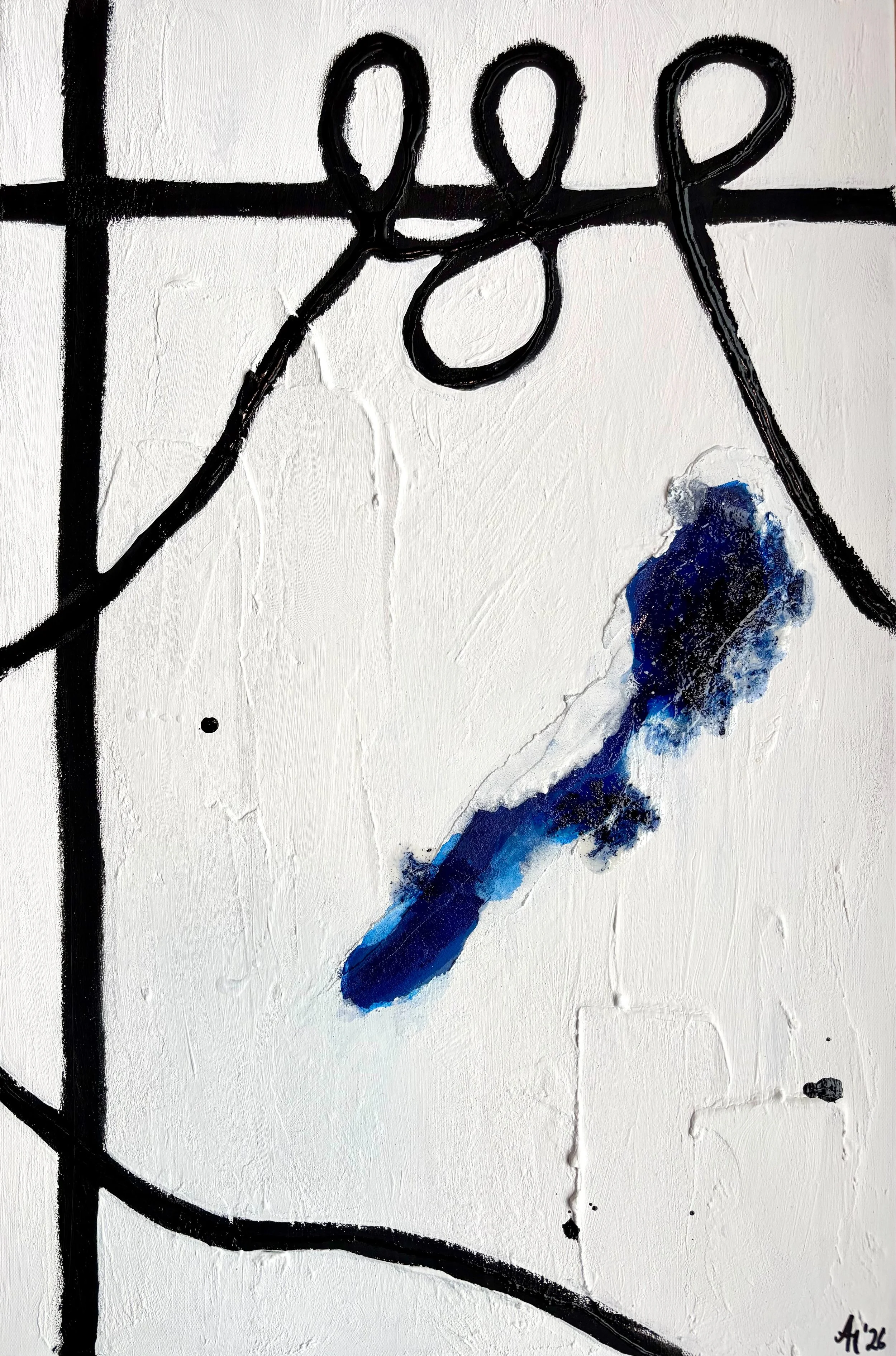 “Unmaking III - Functional", 40×60 cm, mixed media.
Please contact for availability and inquiries.