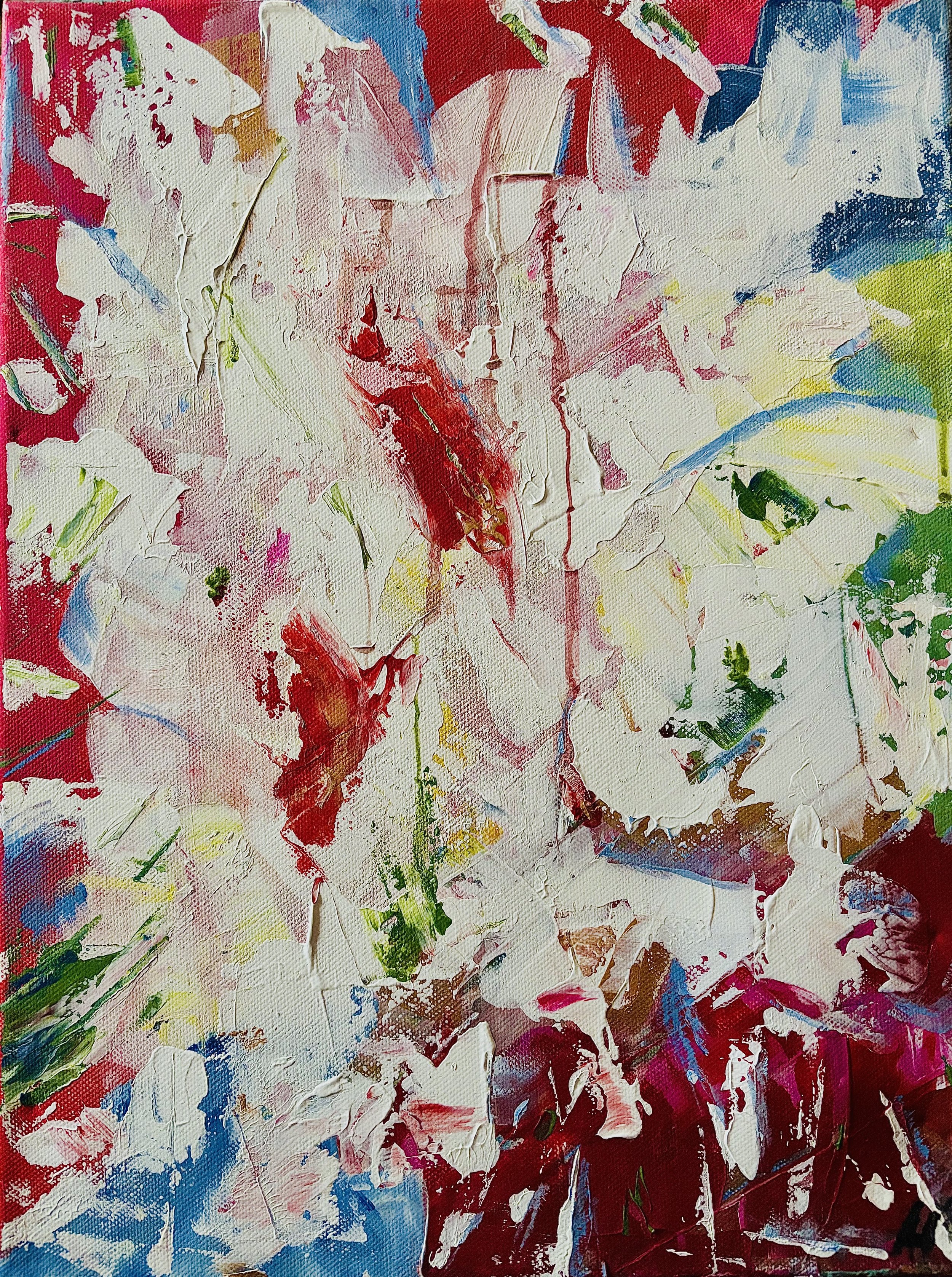 „Night King“, 30x40cm, acrylic on canvas.