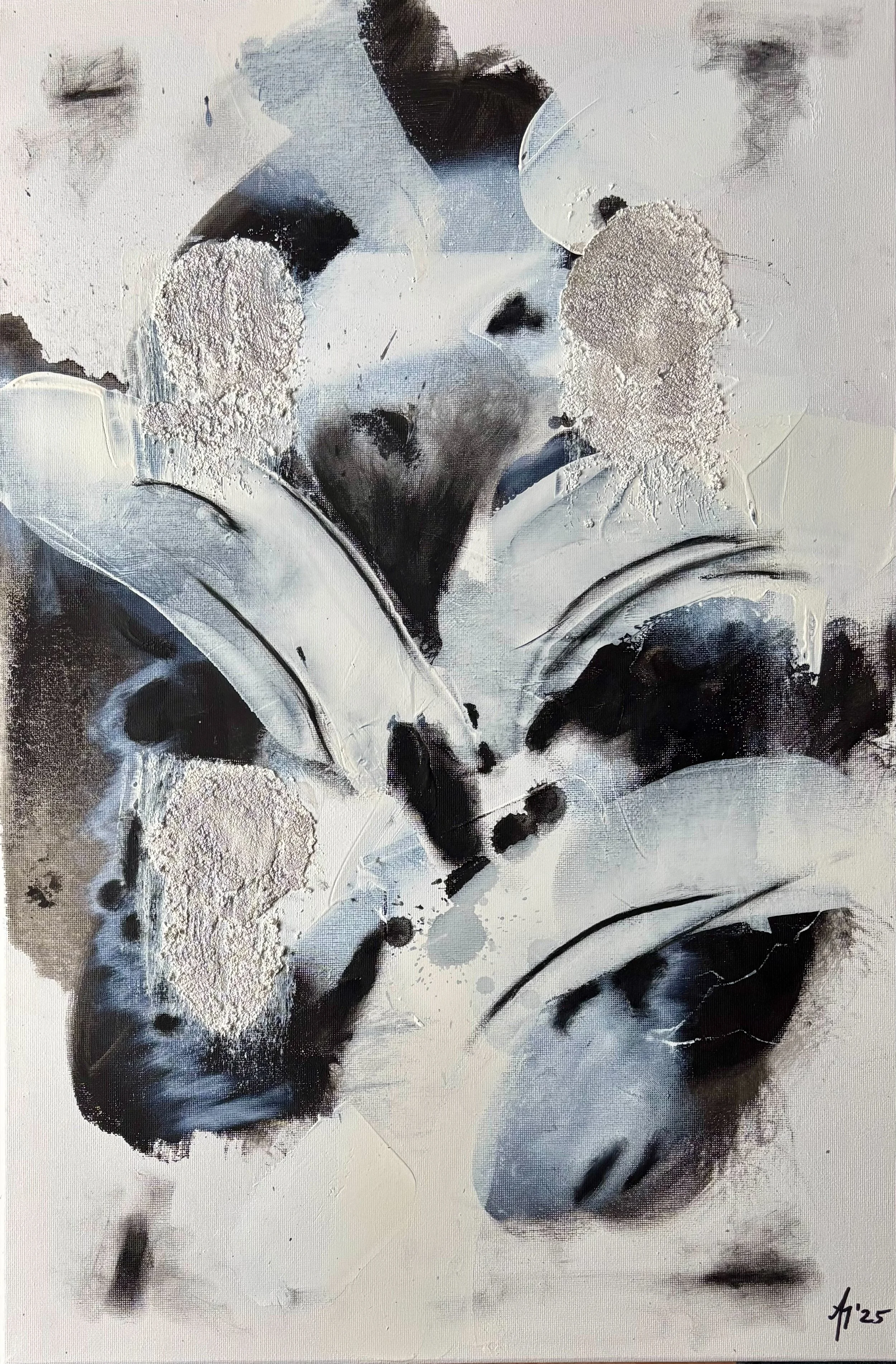 “Juano’s Grace”, 40x60cm, mixed media.