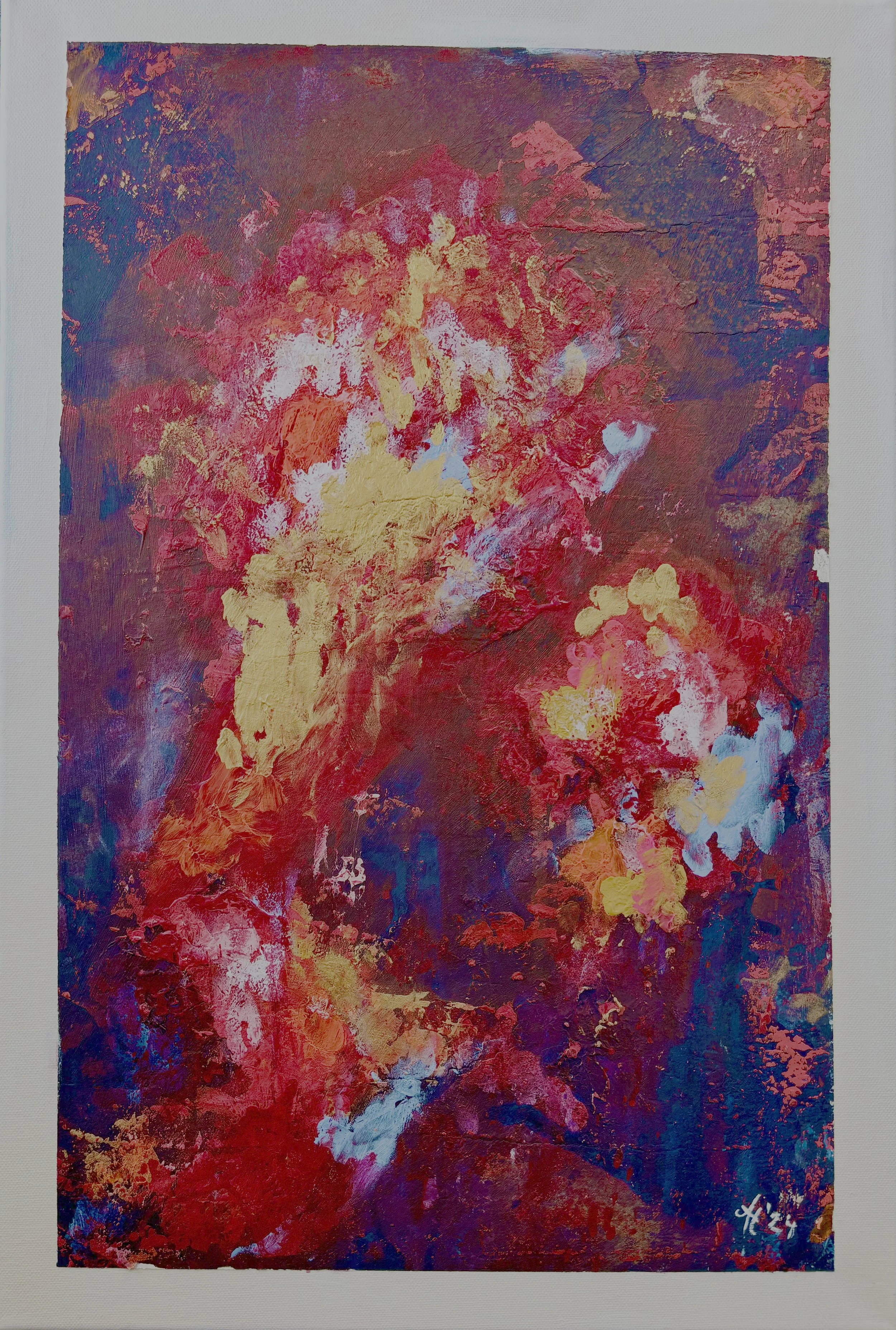 „For Thomas“, 40x60cm, acrylic on canvas.