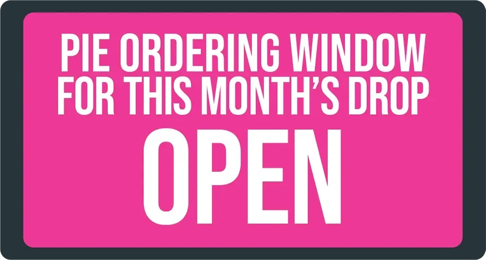 Orders now open banner button image
