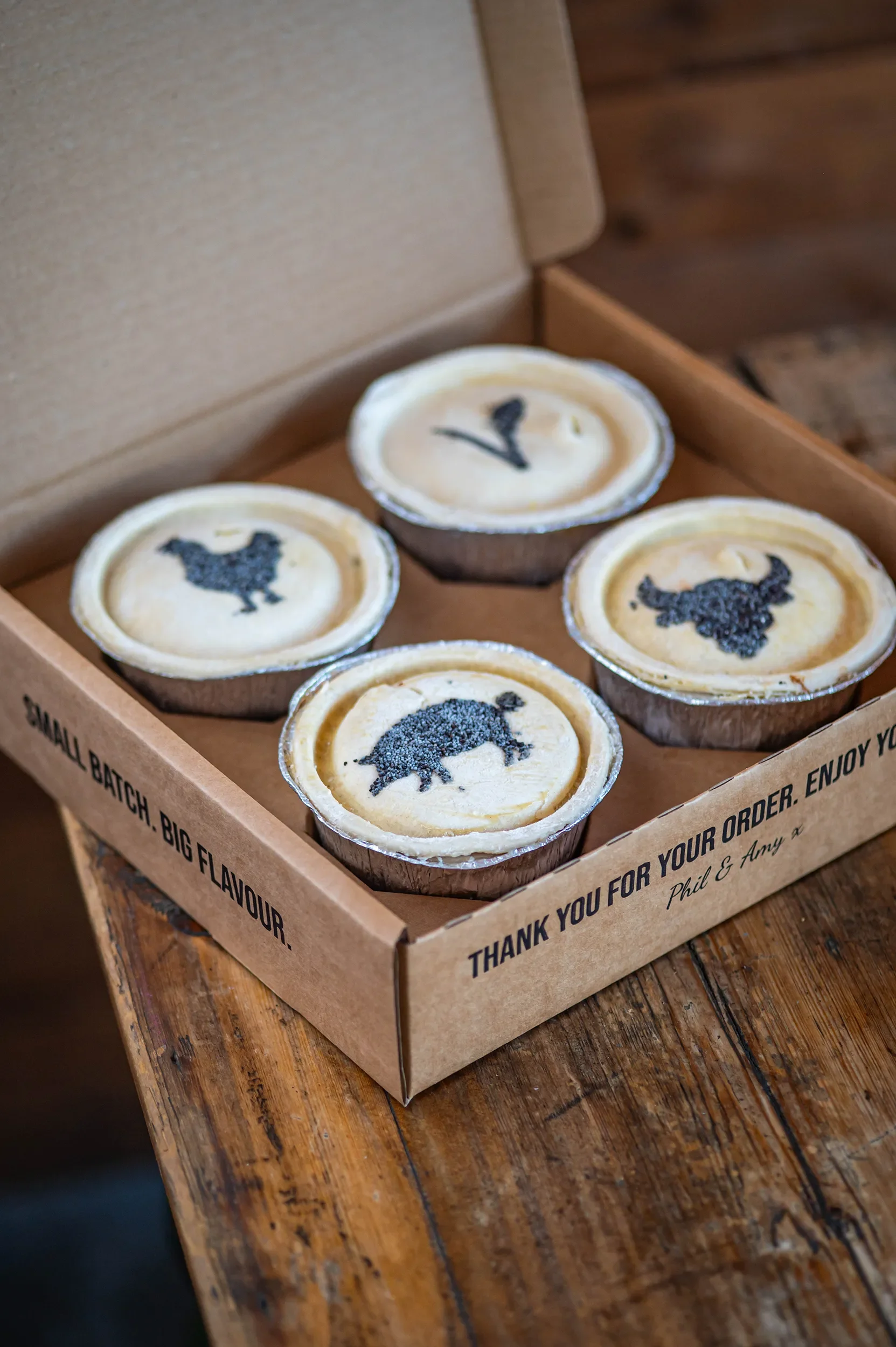 Box Of 4 Pies