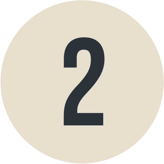 Step 2 badge icon for ordering Bristol Pie Society artisan pies online.