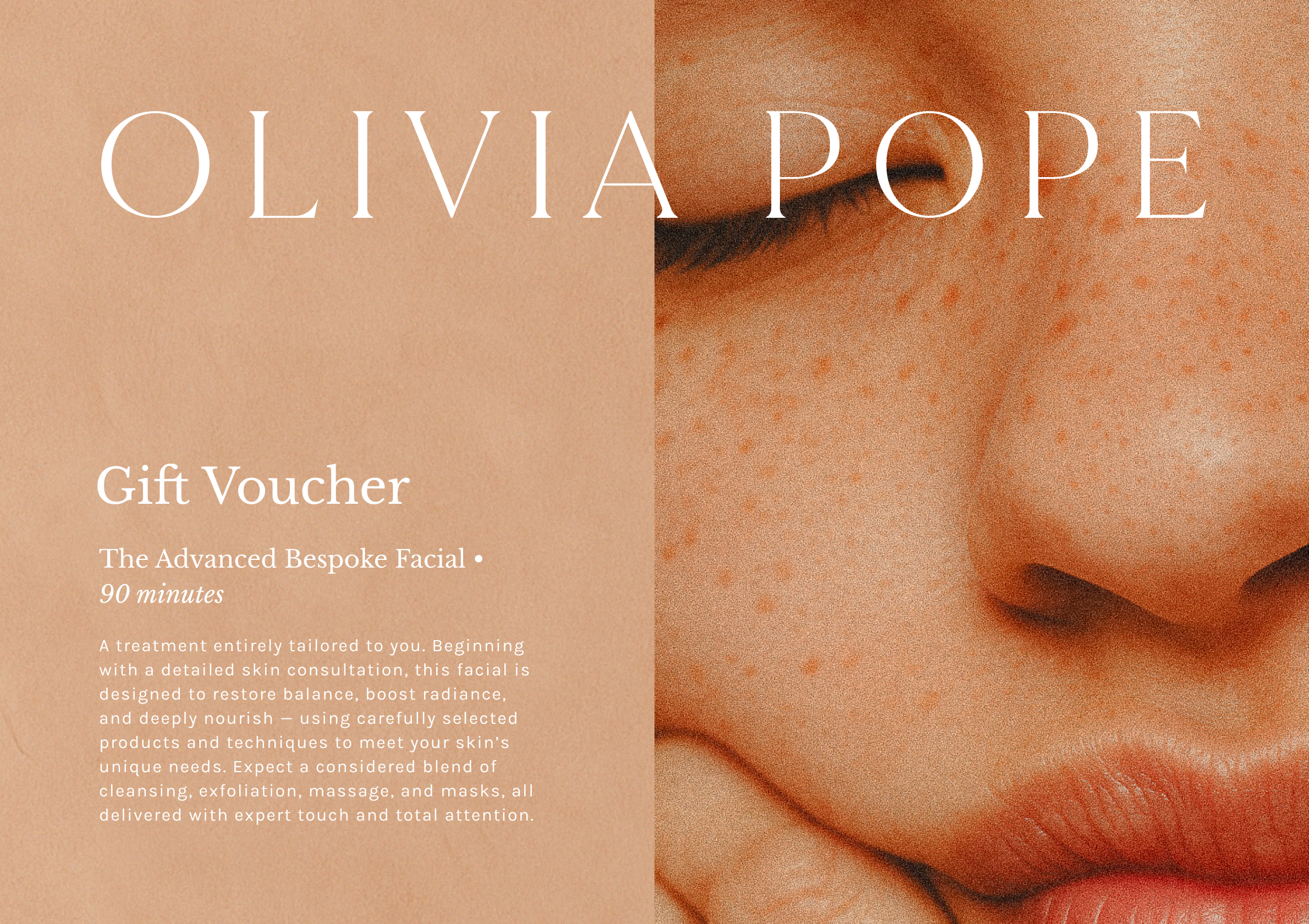 The Advanced Bespoke Facial Gift Card