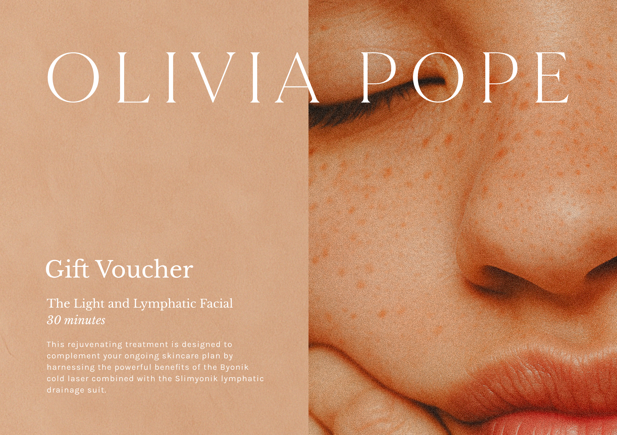 The Light and Lymphatic Facial Gift Card