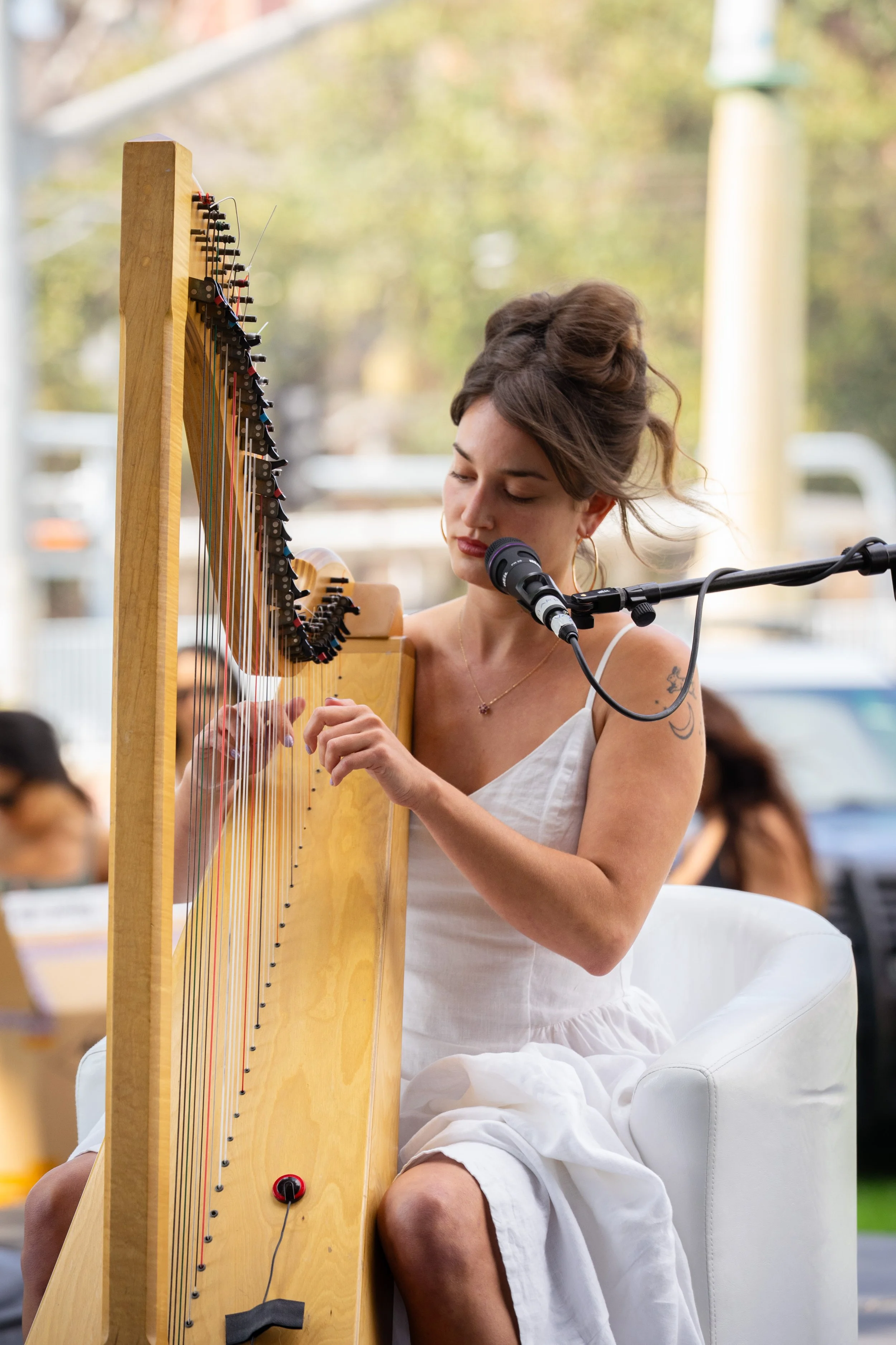 outdoor concert harp musician los angeles.jpg