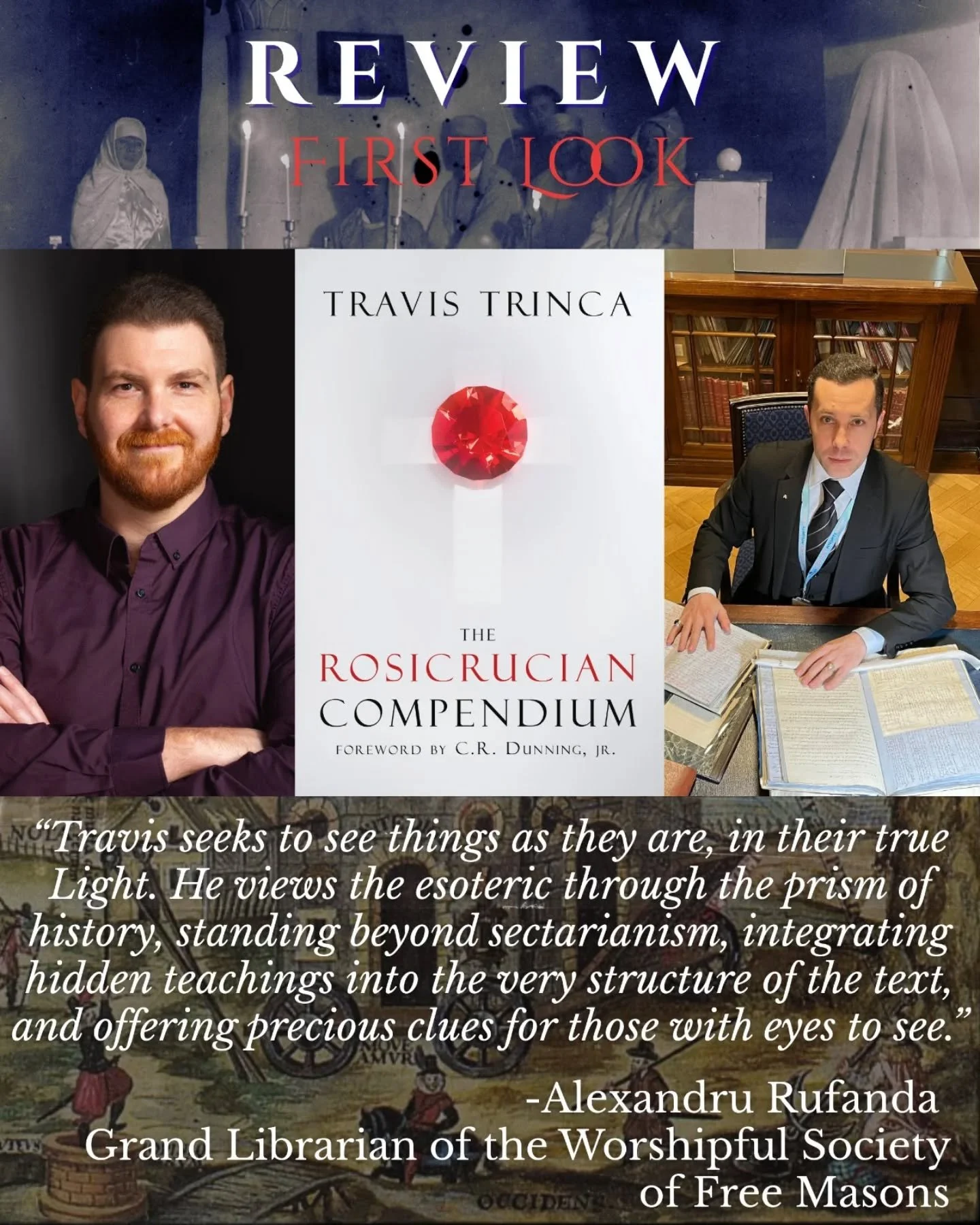 As the Valentine's Day release of The Rosicrucian Compendium draws nearer, I find myself reflecting upon one of the challenges I faced when writing the book. How can I honour the history of our tradition without losing its soul? And, how can I honour