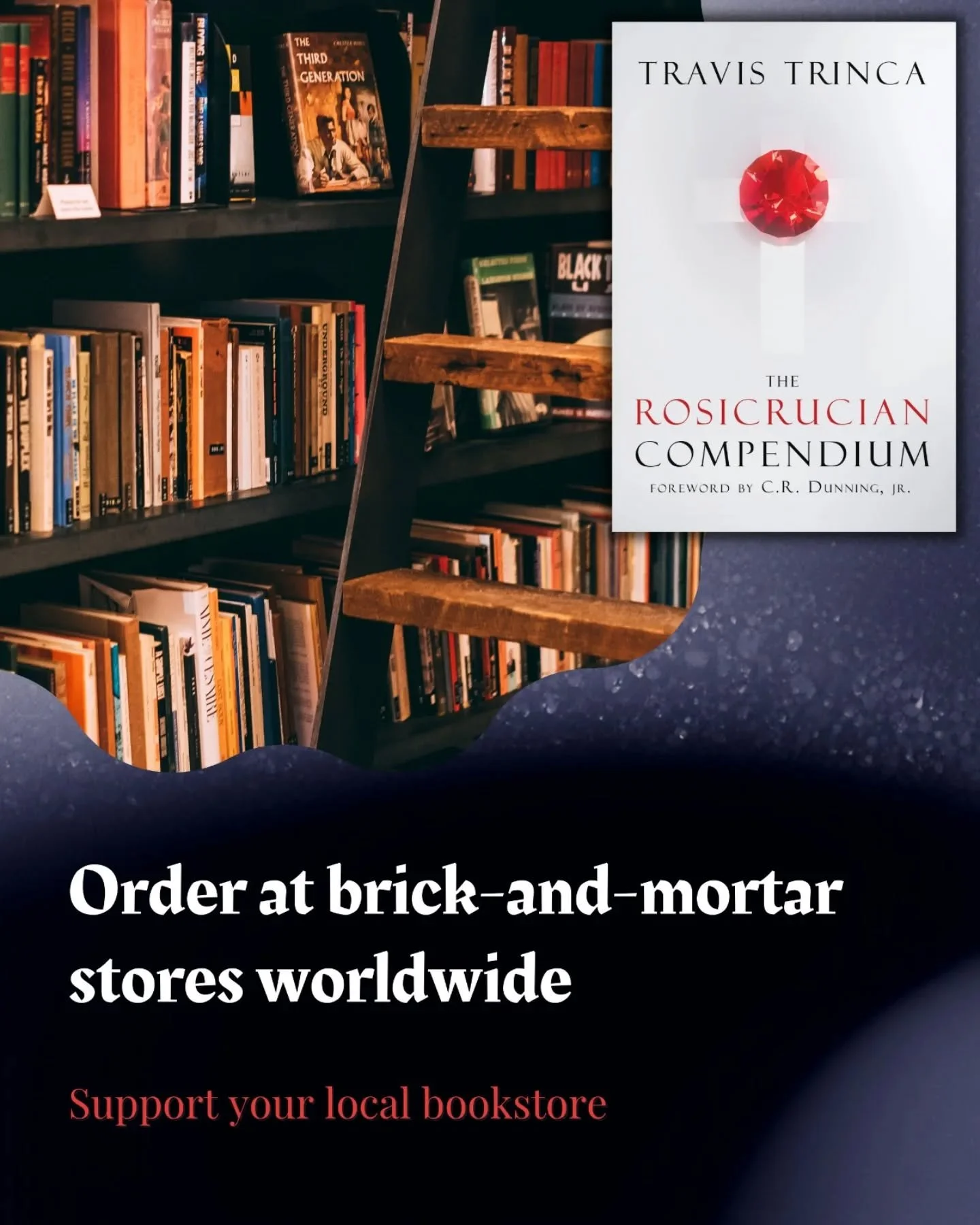 Did you know you can order The Rosicrucian Compendium from most local bookstores? Bookstores can take advantage of a retail discount, so many would be happy to order in the book for you!

Enjoy!

#Rosicrucian #OccultBooks #MasonicBooks #Bookstagram