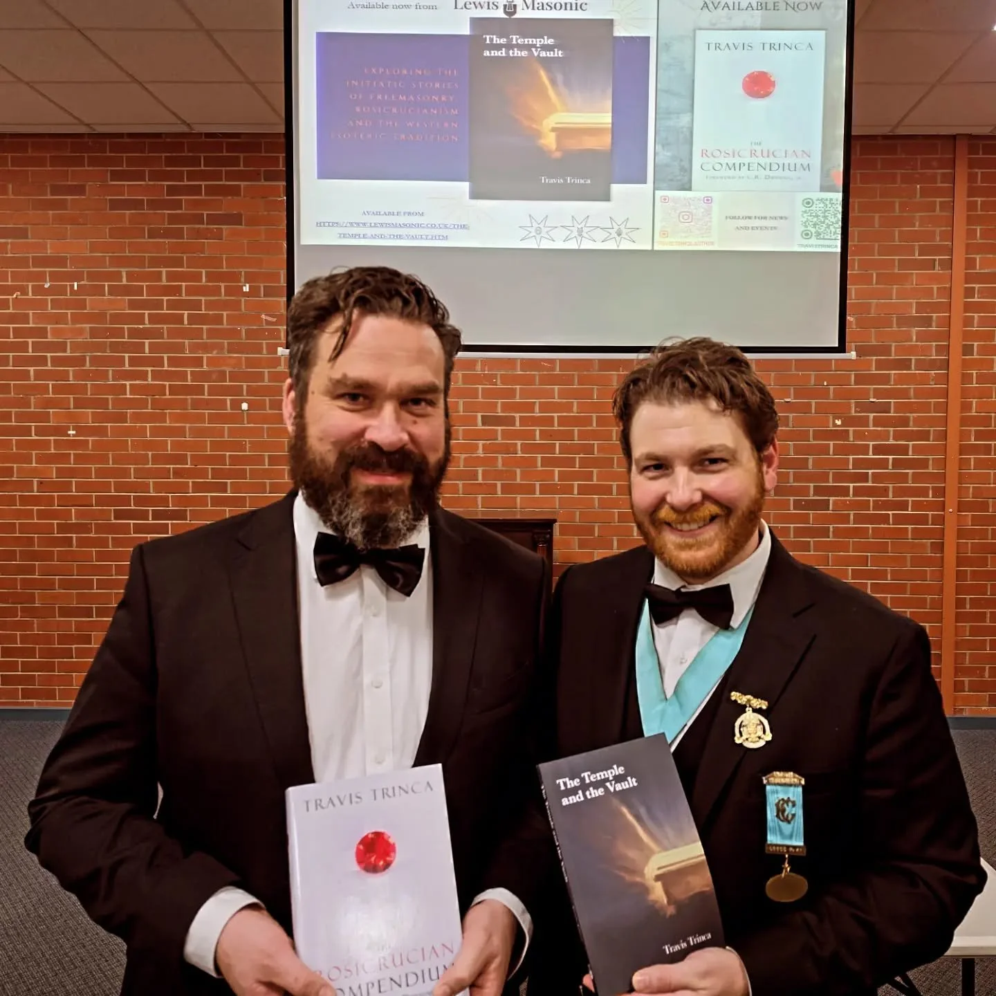 A very memorable night at Unity &amp; Prudence Lodge No.5 in Geelong. From the crazy fog on the drive in, we knew we were in for an amazing night! 

It was great to make many new friends, including WBro James Constance here who is one of the few brot