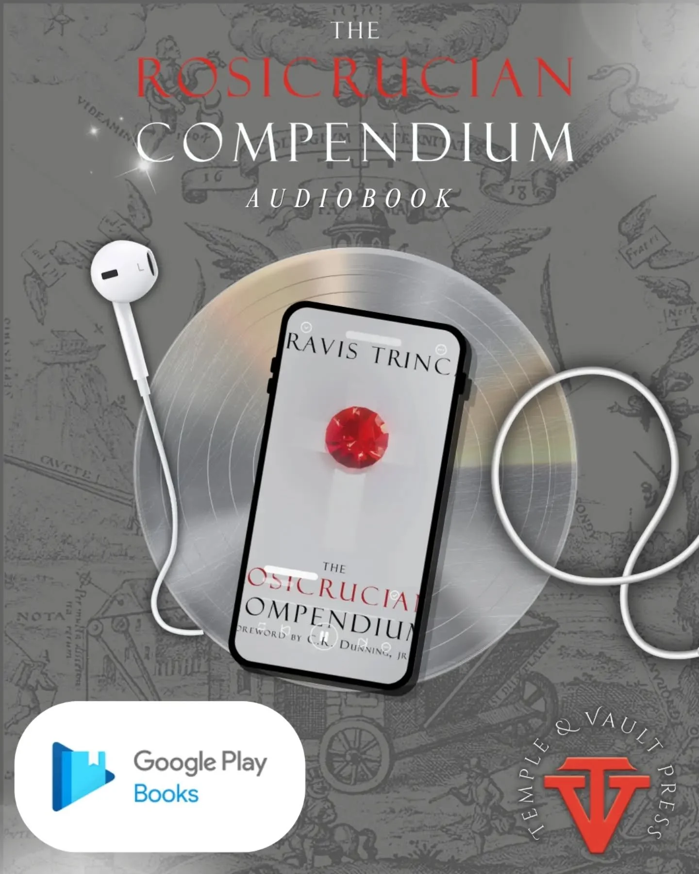 The Rosicrucian Compendium audiobook. Available from Google Play Books. Link in bio.