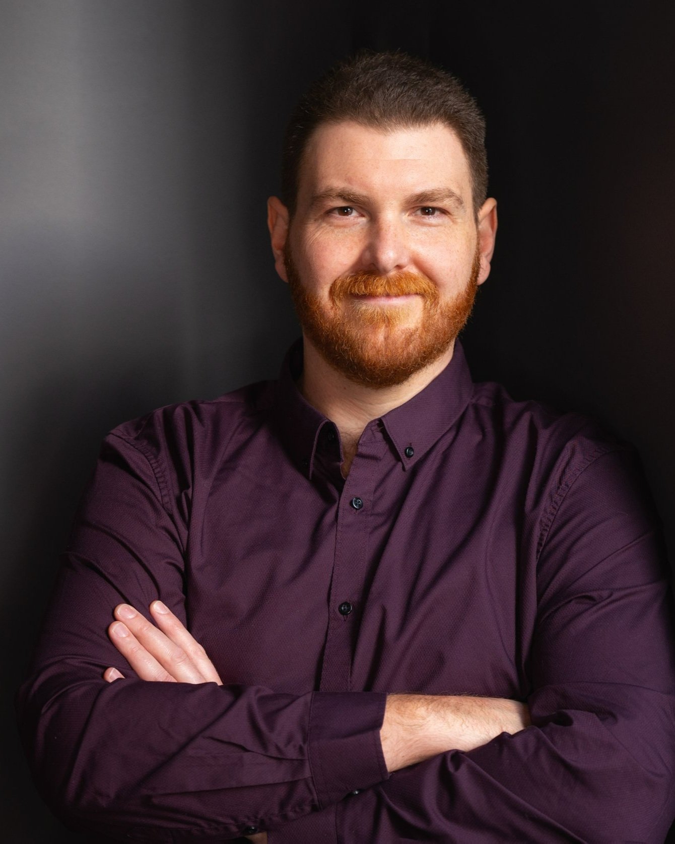 Portrait of Rosicrucian and Masonic author Travis Trinca