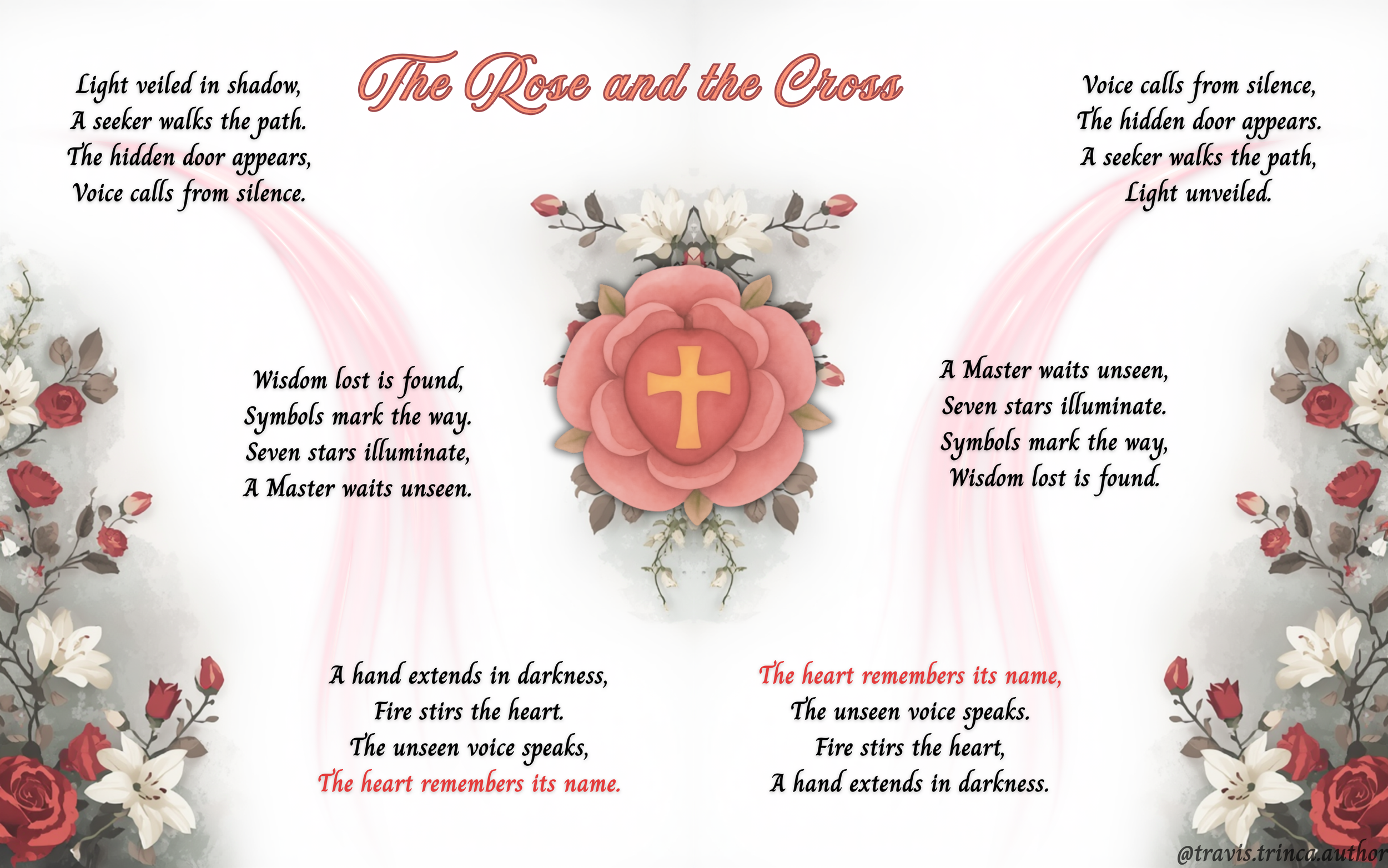 A rosicrucian poem describing the mystical experience