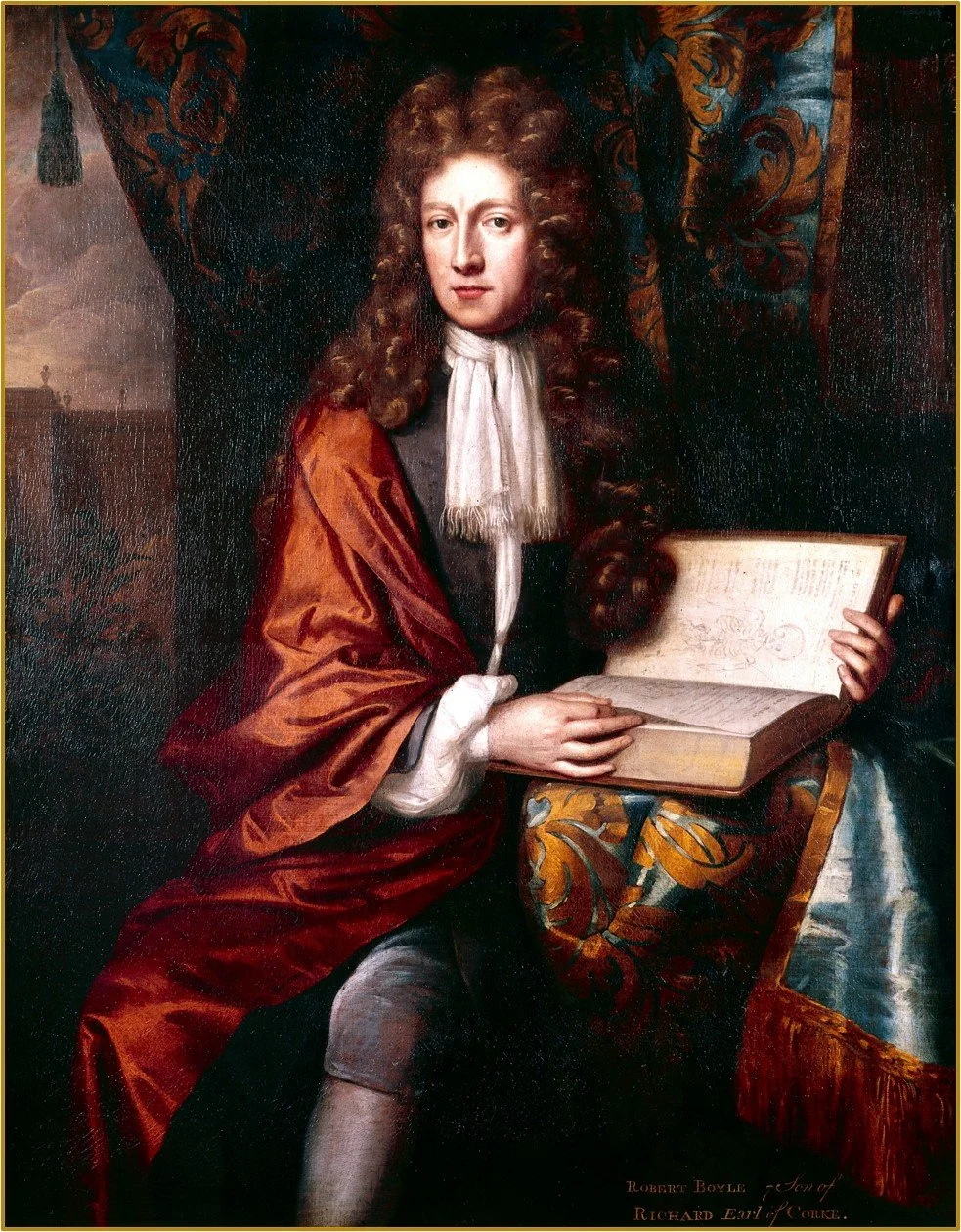 The talented Robert Boyle was the first to mention the Rosicrucian group known as The Invisible College.
