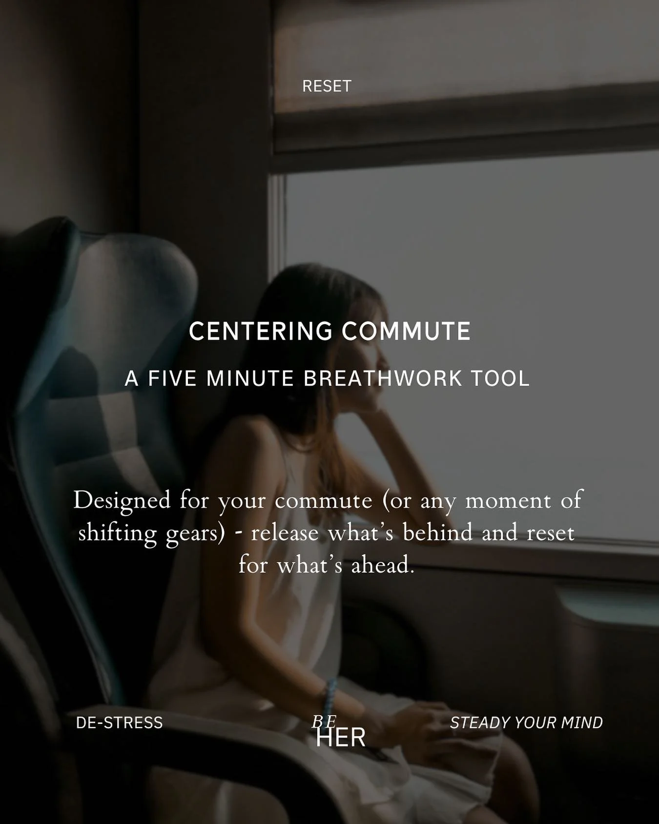 For the woman who wants calm and clarity every day, but doesn&rsquo;t have time for long morning routines.

Whether you&rsquo;re driving, walking, or moving between places &mdash; shift from frazzled to calm, clearheaded and grounded. A nervous syste