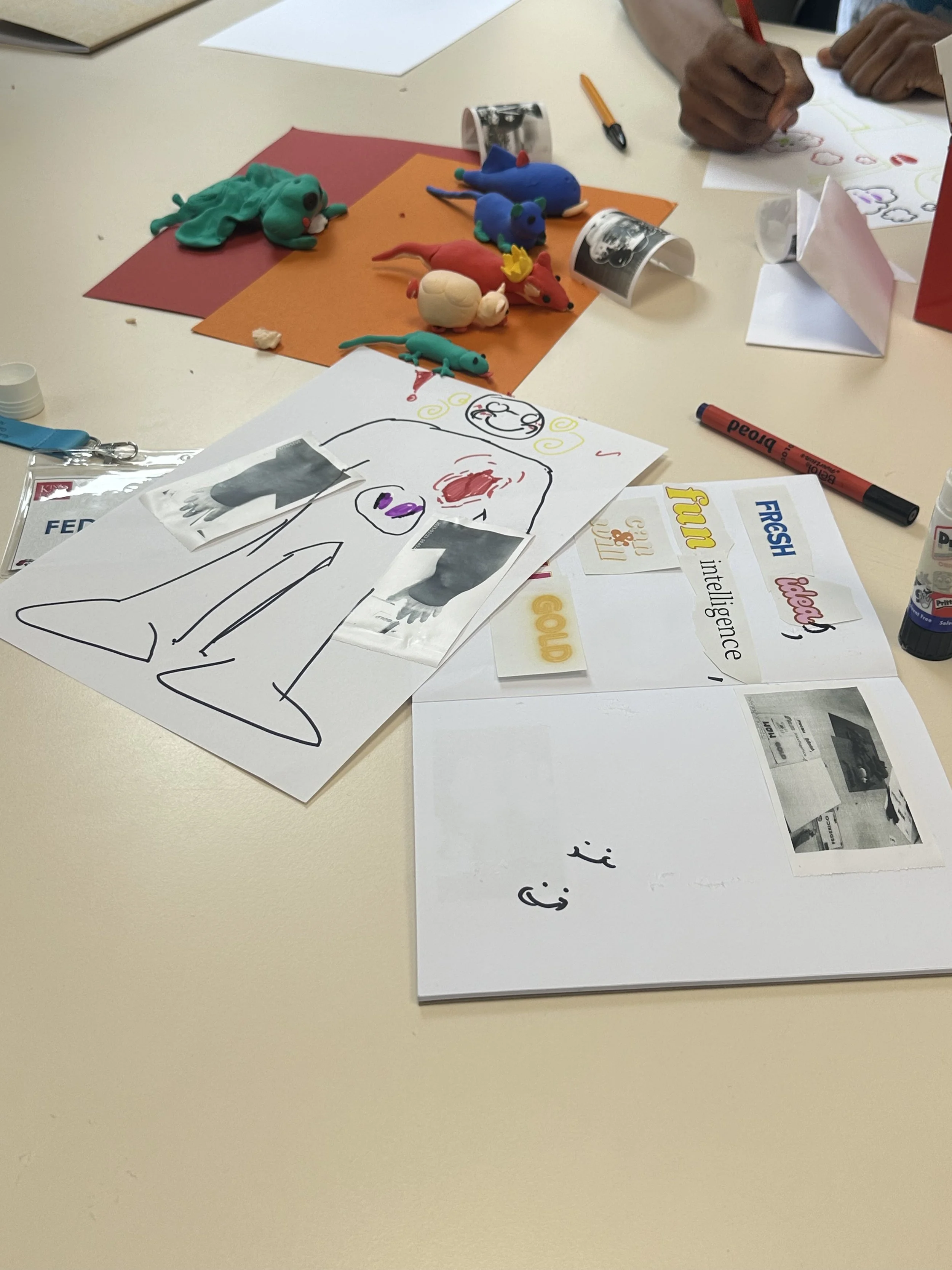 A collection of pieces of creative reflection.