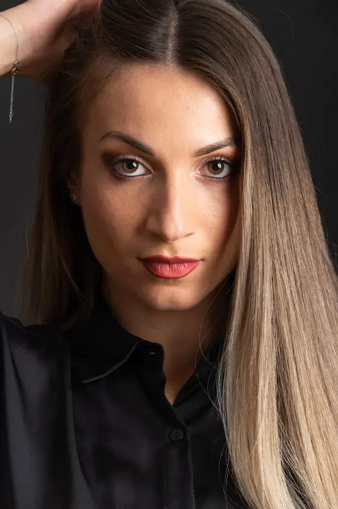 Séance, photo, studio, portrait, femme, mode, Paris, Arnaud Deschamps
