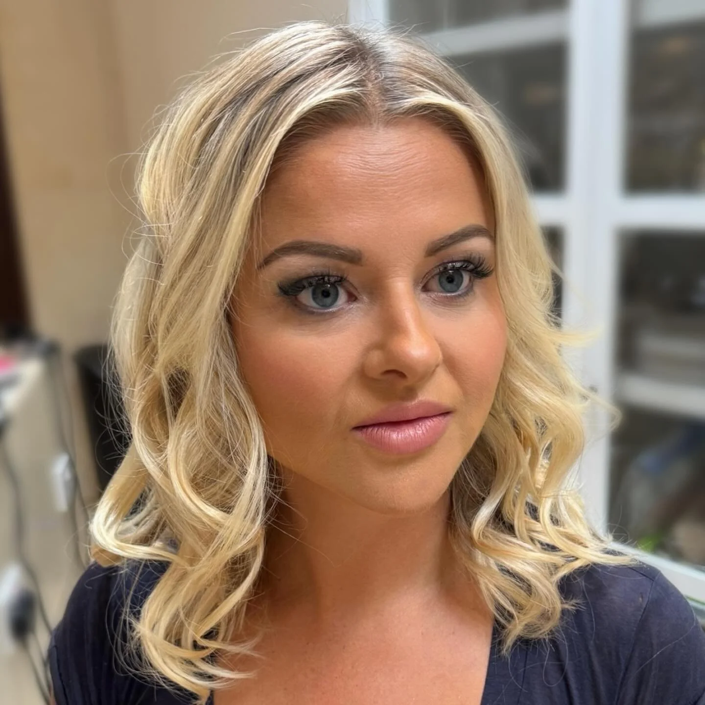 Love my returning clients 🫶🏼 Hair and Make-up for this gorgeous one! The most beautiful and easiest face to paint, #birthdaymakeup #makeupinspo #surreymua #surreymakeupartist #makeupsurrey #makeupartist #ghdcuels #ghd #ghdpro #ghdprofessional