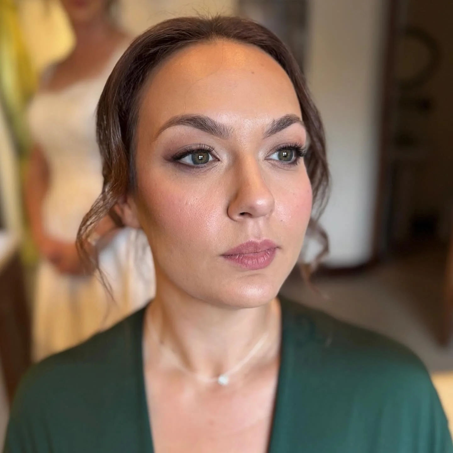 Beautiful Bridesmaid Hair &amp; Make-Up #bridesmaid #bridesmaidhair #bridesmaidmakeup #bridesmaidinspo #wedding #surreywedding #bridal #bridalmakeup #makeupinspo