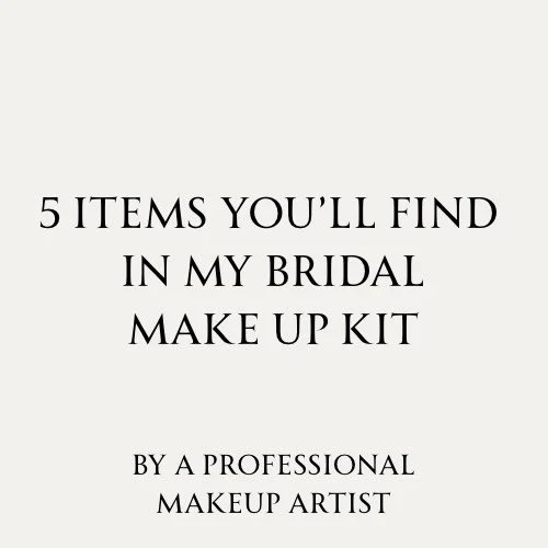 Bridal makeup that lasts all day ✨💍
These 5 products are my ride-or-die essentials in every bridal kit:

1️⃣ Urban Decay Brow Blade &ndash; perfectly defined brows that frame the face
2️⃣ NARS Sheer Glow Foundation &ndash; lightweight, radiant cover