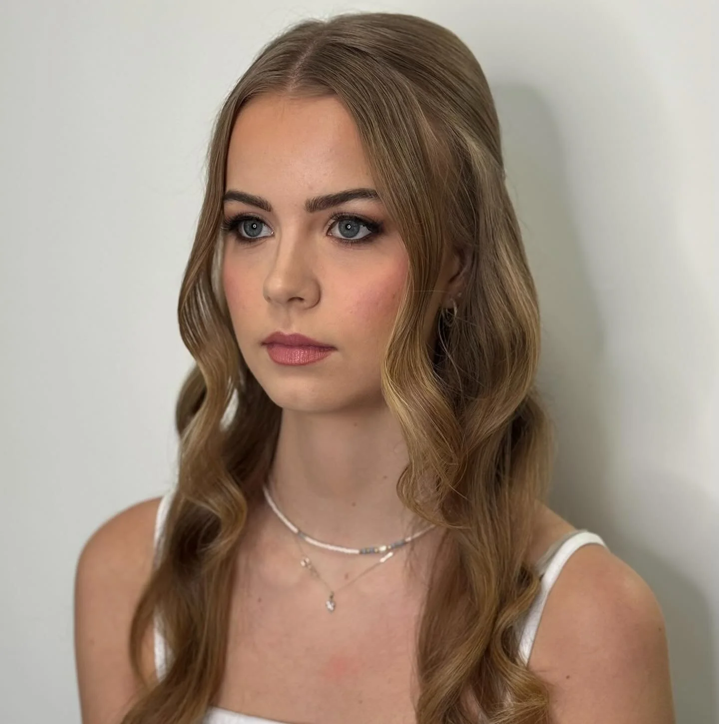 Hair and Make-up for this beautiful girl #bridalhair #bridalmakeup #bridalmakeupartist #surreymua #surreymakeupartist