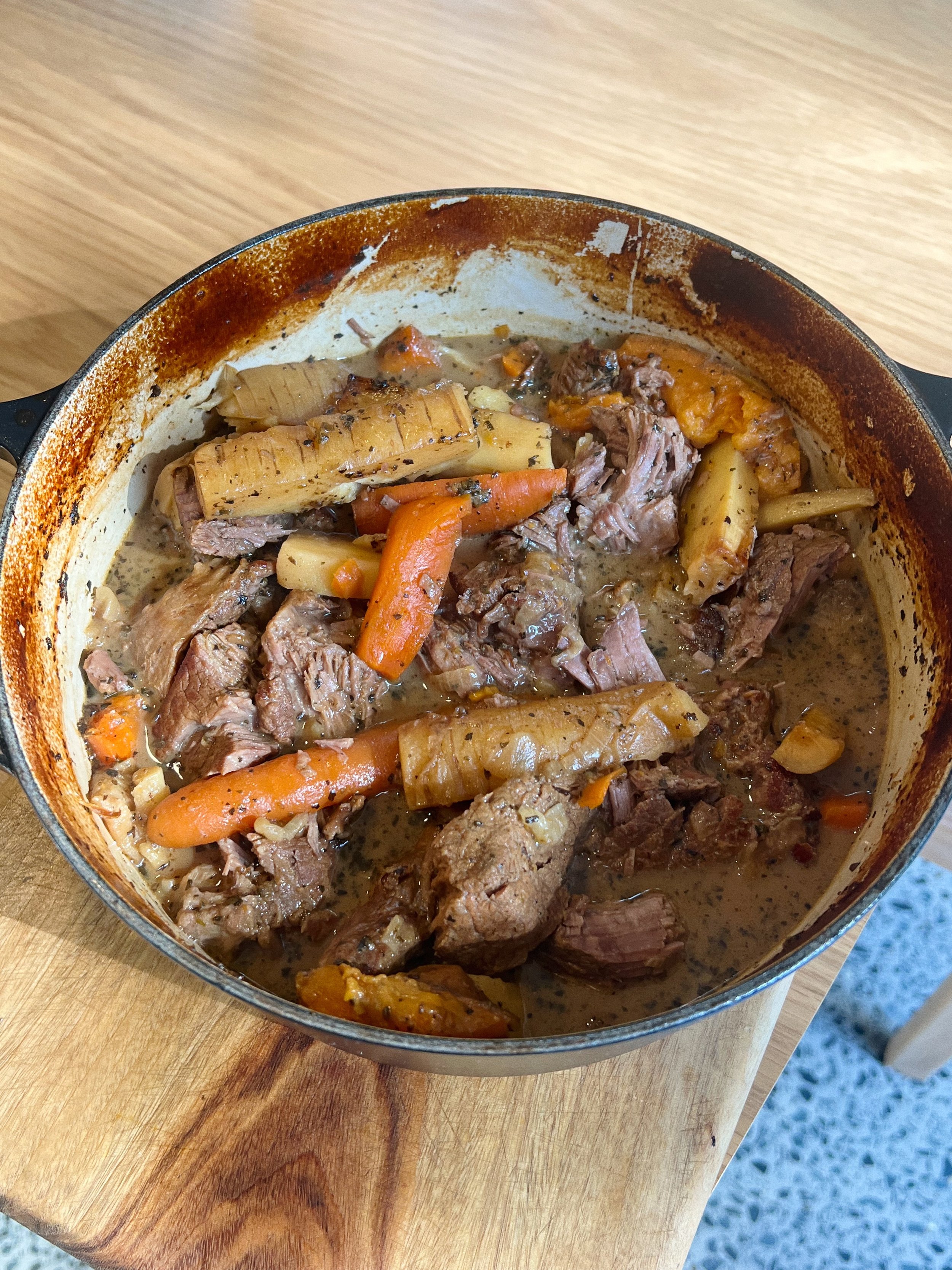Slow-Cooked Beef or Lamb