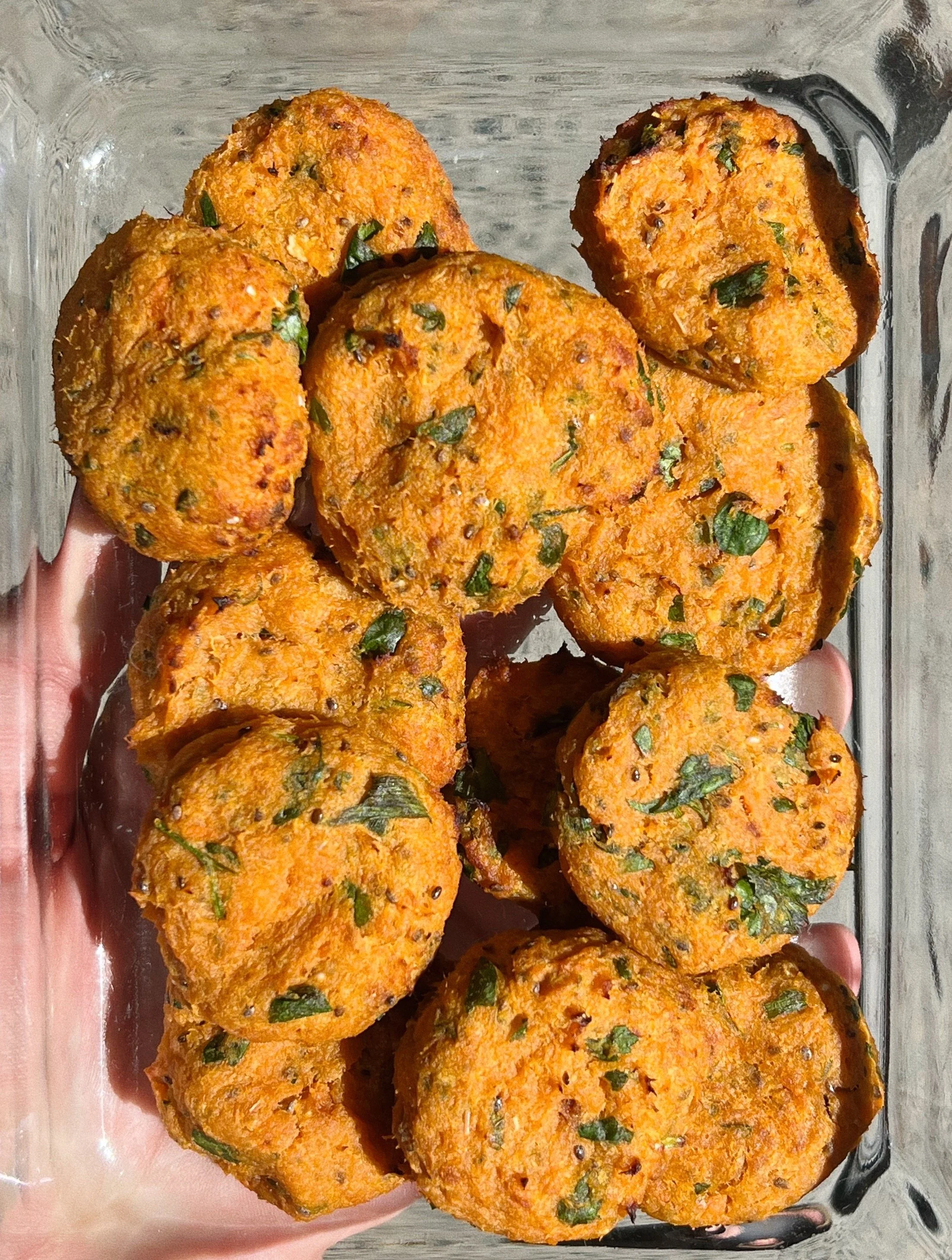 Salmon and Sweet Potato Cakes