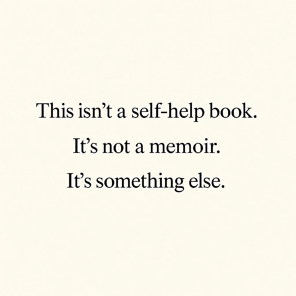 The book is finally here.
A Sacred Maybe isn’t about healing.
It’s about presence.
It’s for the ones who felt something real
even when it didn’t work out.
Even when they couldn’t explain it.
Even when the world told th
