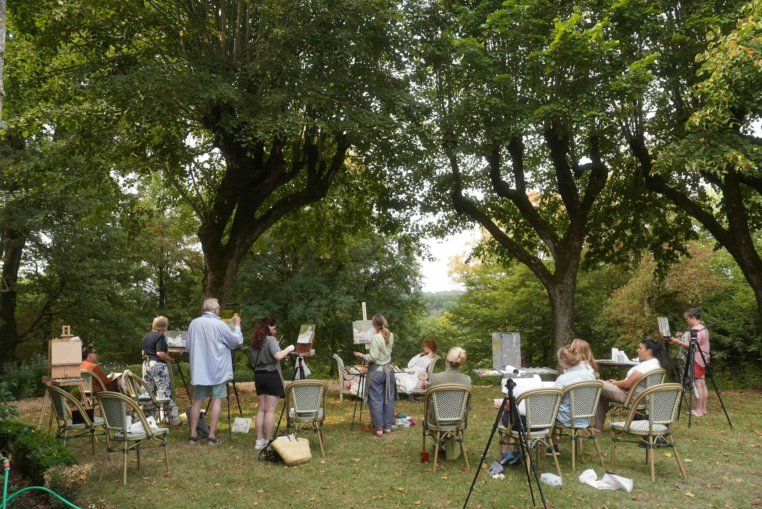Open Air Painting at Grateful Vineyard (Sunday April 26)