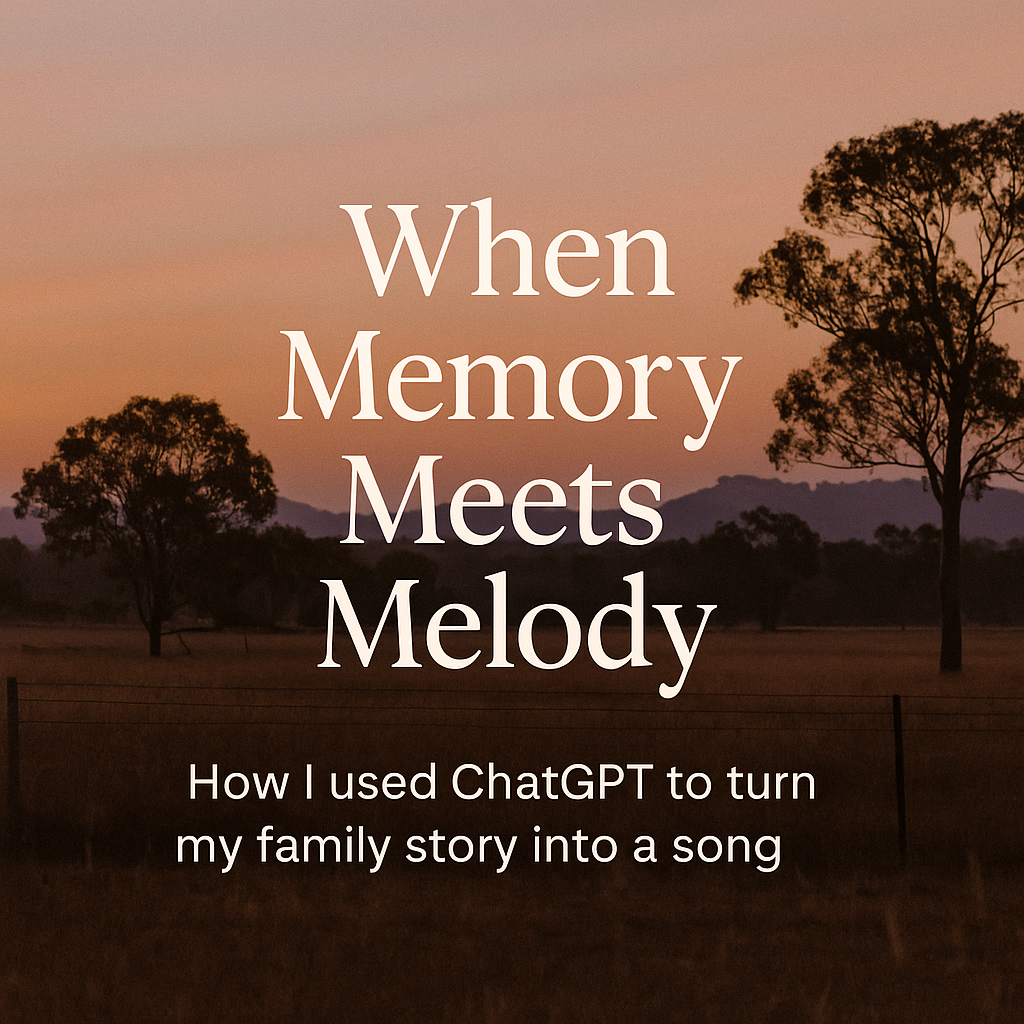 When Memory Meets Melody: Writing “The Farm Still Sings” with a Little Help from AI