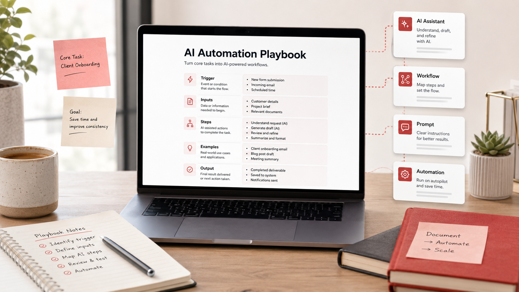 How to Use Playbooks to Turn Core Tasks Into AI Automations