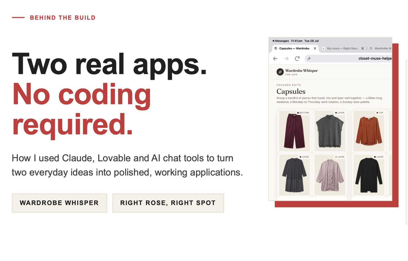 I Built Two AI Apps Without Writing Code. Here's What That Means for Small Business.