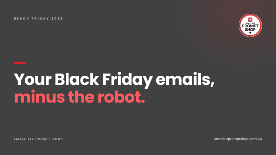 Black Friday Emails With AI