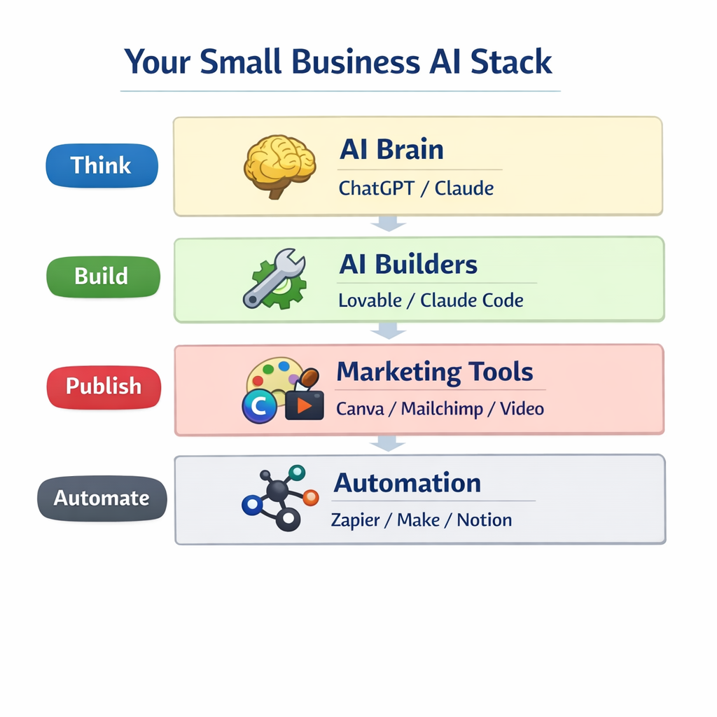 Understanding the AI Tool Stack: Where ChatGPT, Claude, and AI Builders Actually Fit