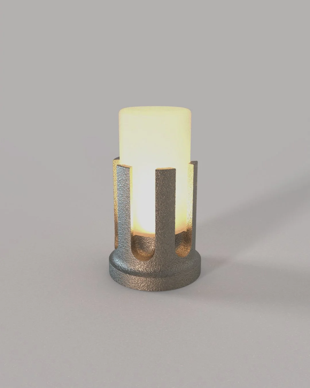 Defined by symmetry, grounded in form.
The Bastion table light commands presence without being the centre of attention.  Its bold, architectural silhouette is softened by the quiet glow of opal glass.
Cast in solid aluminium, finished by hand,
