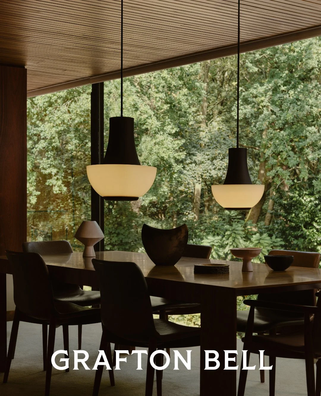 Design, when balanced, becomes atmosphere.
In a modernist setting, the Cupolla Pendant finds its place, anchoring the space with light that feels both architectural and human.
A statement not through scale, but through intention.
The Cupolla