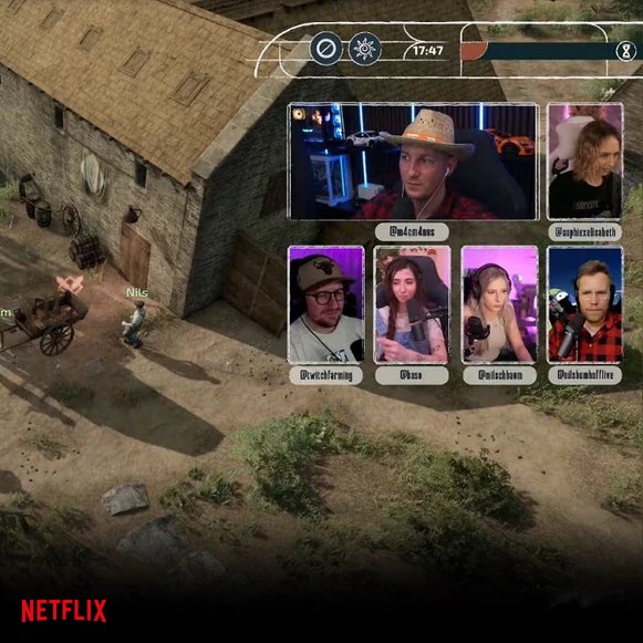 Netflix: Live Twitch Activation