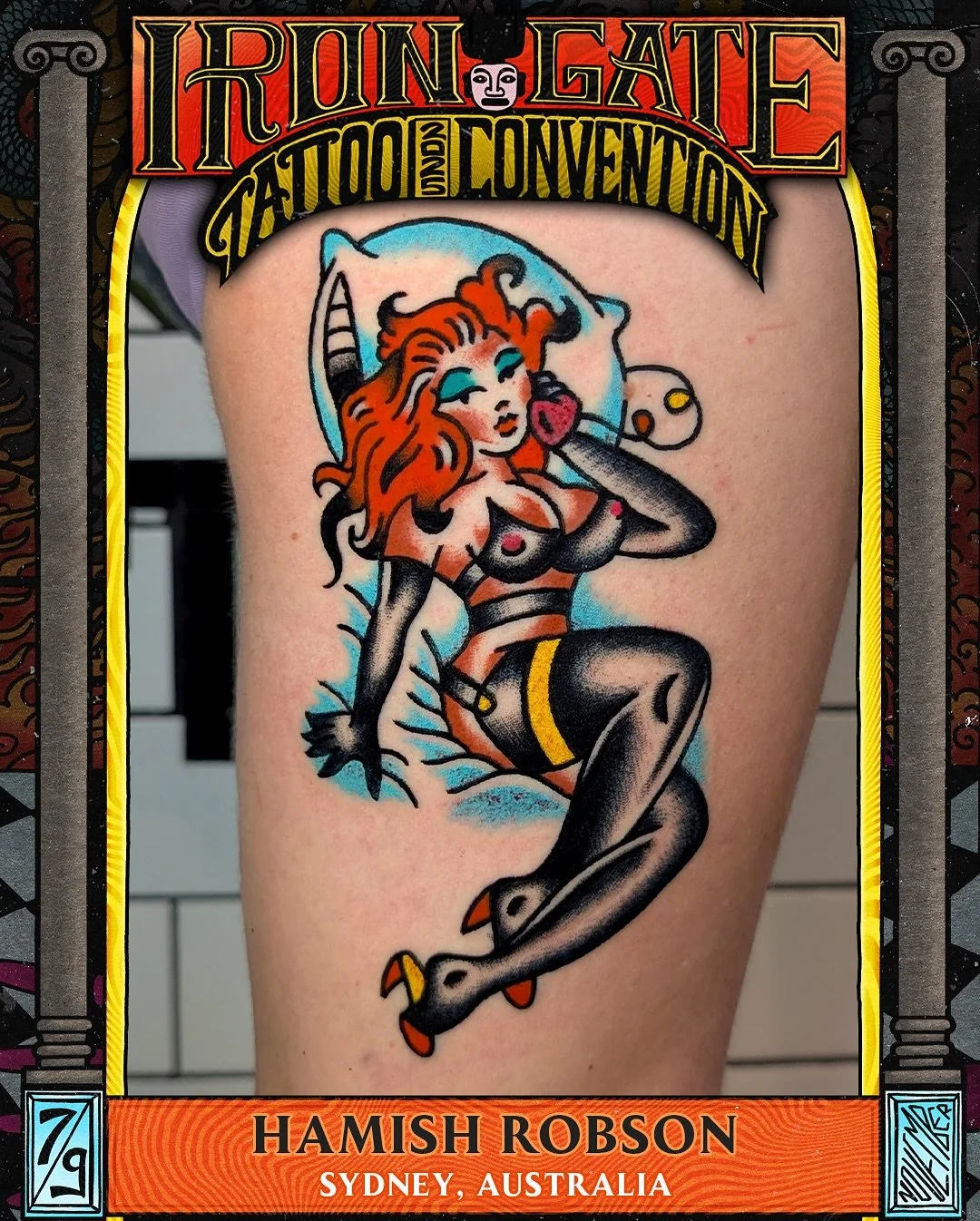 @hamish.tattooer 🇦🇺 WILL BE ATTENDING ⛓️THE IRON GATE⛓️ 

Working out of @stellatattooshop on the central coast and @thankstattoosydney in Sydney, Australia, we are so excited to have Hamish showcase his traditional style at The Iron Gate!

Contact