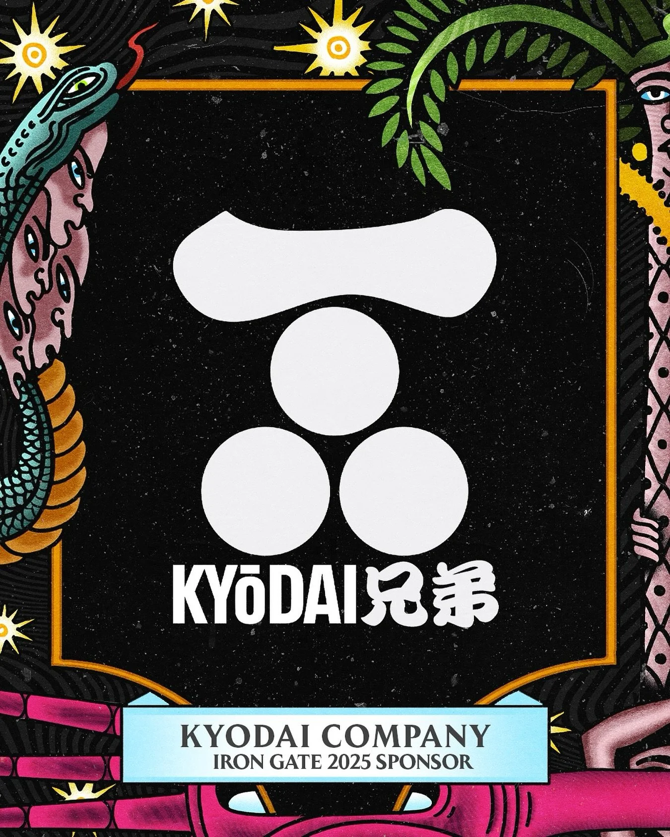 ⛓️SPONSORSHIP ALERT⛓️

@kyodaicompany 

All artists who are attending The Iron Gate 2025 as well as the winners of the tattoo competitions, will be receiving the best ink brush pens @kyodaicompany. Massive thank you to Nick and the team for their gen